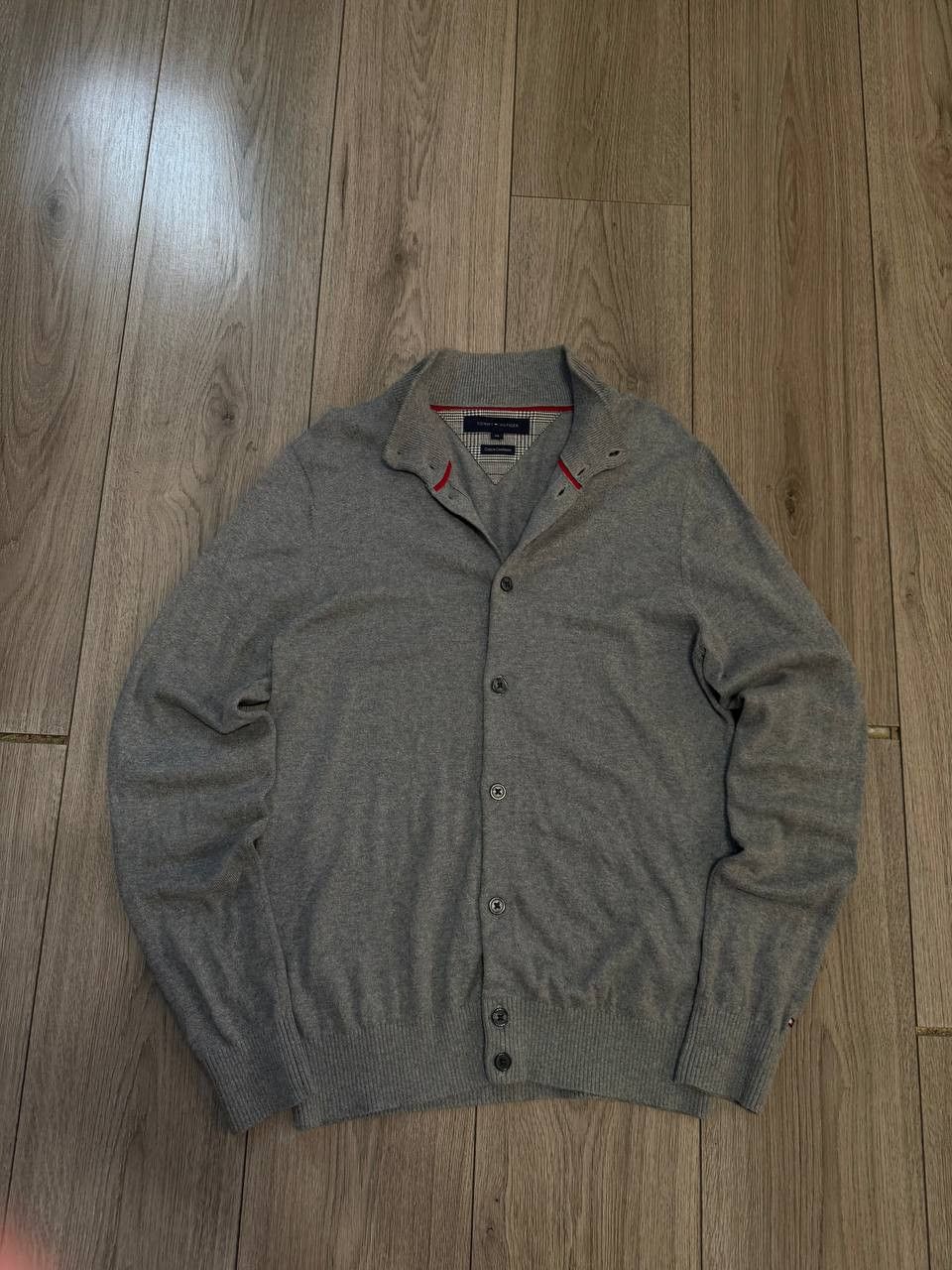Tommy Hilfiger Tommy Hilfiger Cardigan Cotton Cashmere Gray Mens SIze XS/S Size US S / EU 44-46 / 1 - 1 Thumbnail