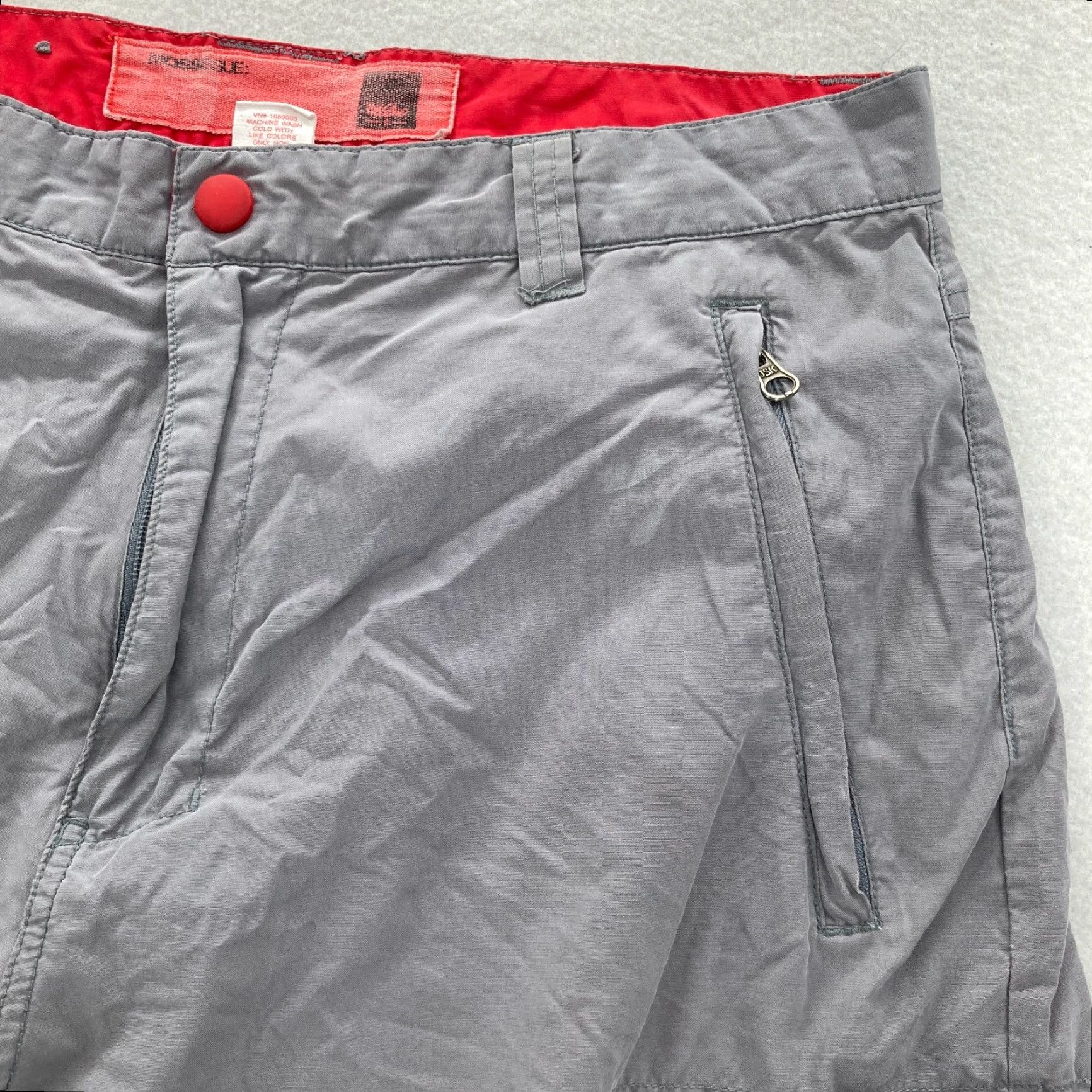 Mossimo Mossimo Cargo Pants Mens 34x30 Gray Loose Skater Gorpcore Convertible Cargo Pants Size US 34 / EU 50 - 6 Thumbnail