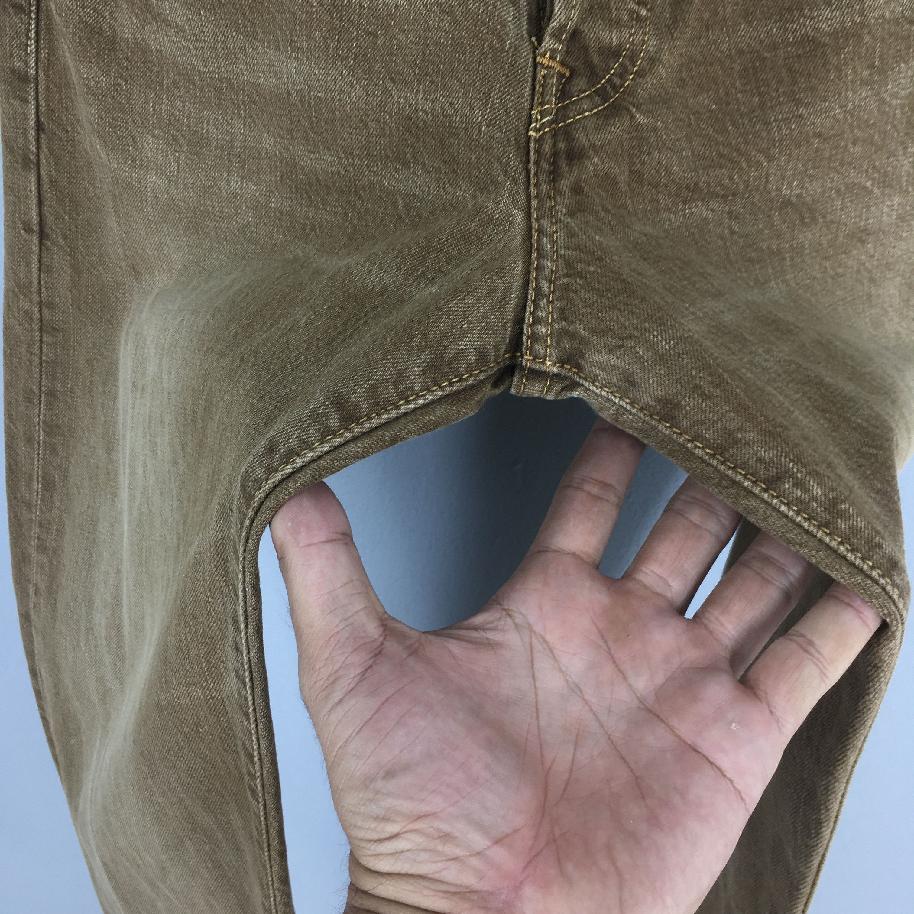 Levi's Size 28x30.5 Vintage 90s Levi's 501 Straight Leg Jeans S1892 Size US 28 / EU 44 - 5 Thumbnail