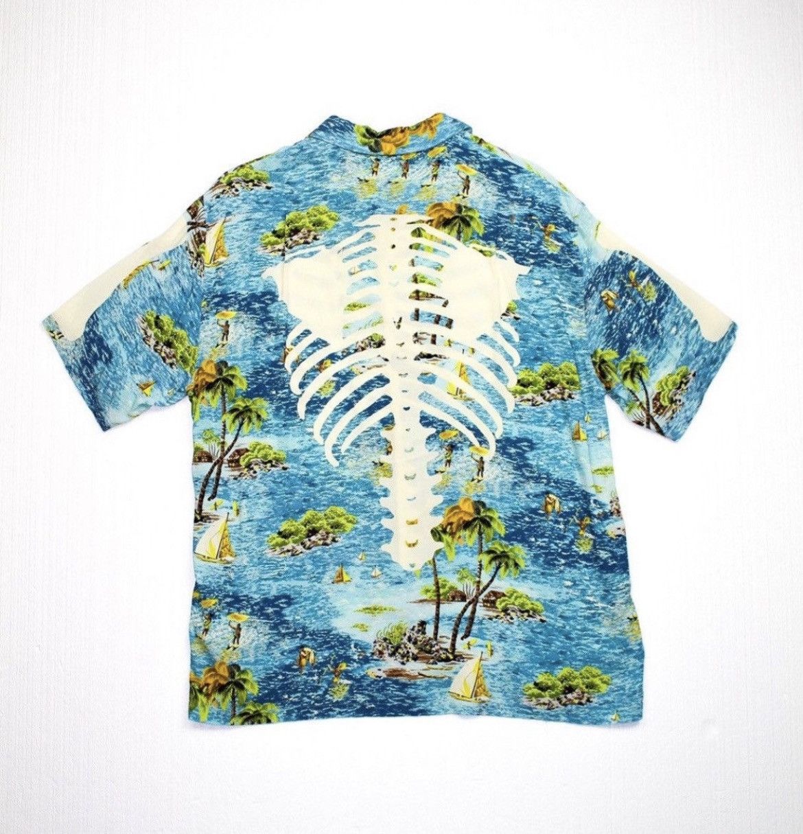 Kapital Kapital bone rayon aloha shirts size 3 Size US L / EU 52-54 / 3 - 2 Thumbnail