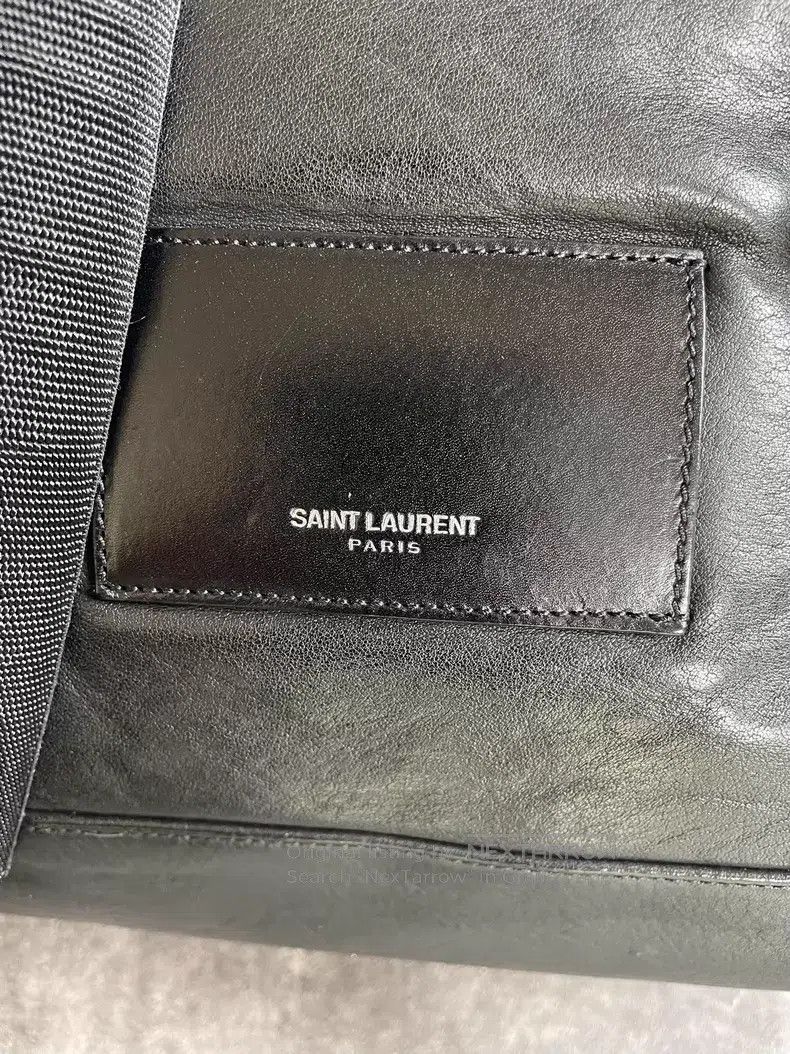 Saint Laurent Paris Saint Laurent Paris Leather Multiple Zippers Backpack i Size ONE SIZE - 7 Thumbnail