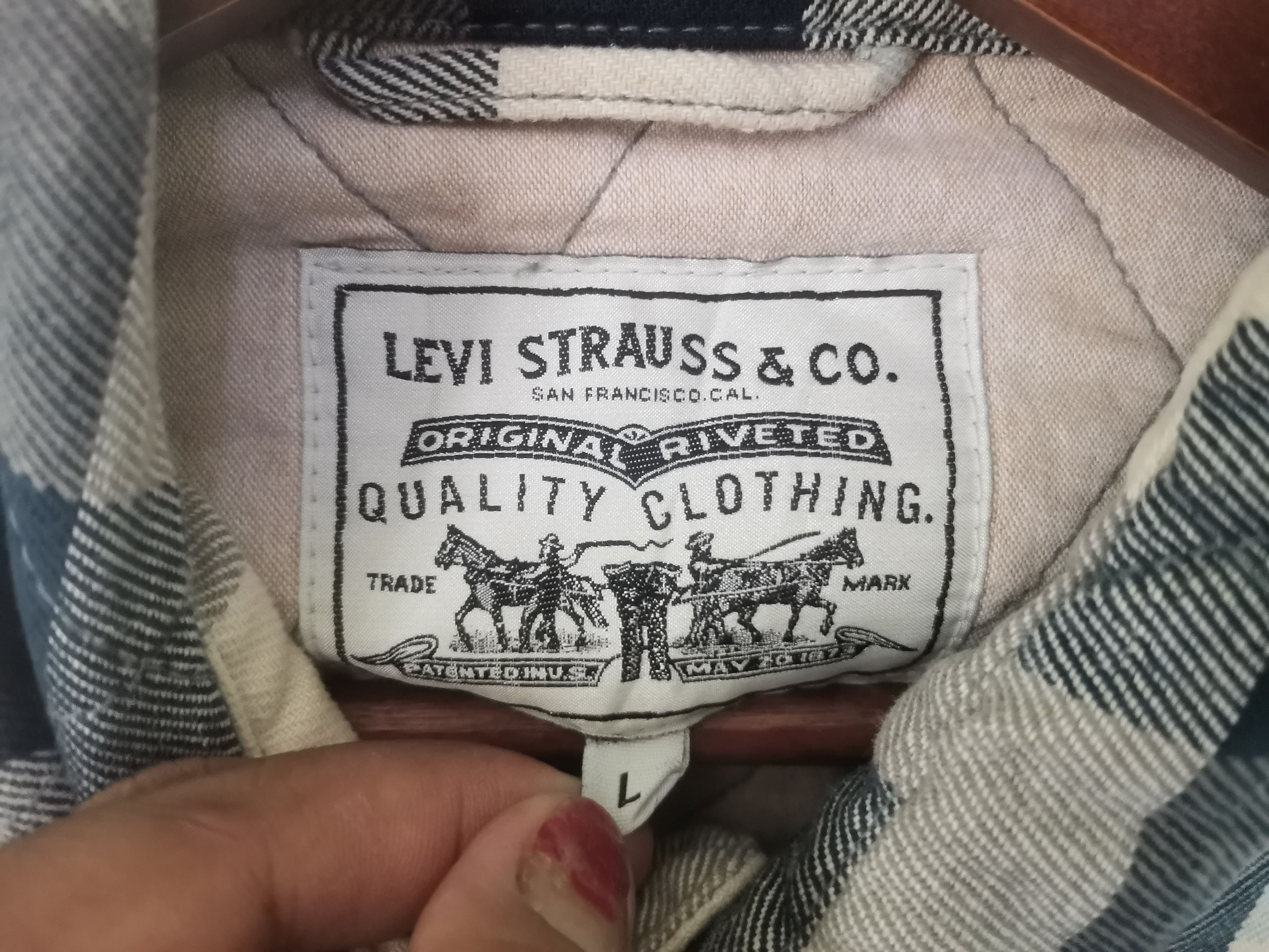 Levi's × Levi's Vintage Clothing Rare vintage Levi's jacket nice design Size US L / EU 52-54 / 3 - 5 Thumbnail