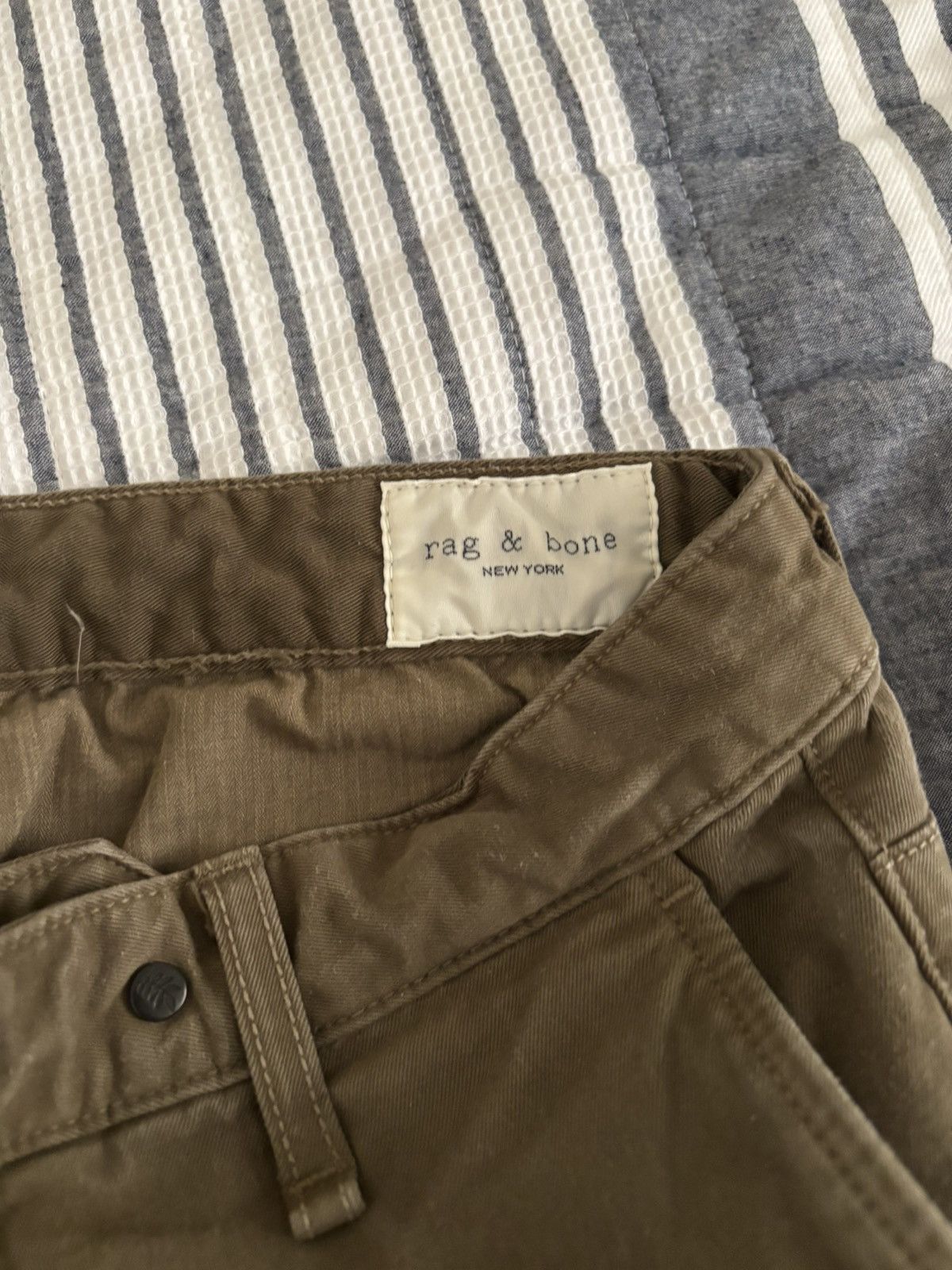 Rag & Bone Rag & Bone Fit 2 Slim Chino Pants Size US 30 / EU 46 - 4 Thumbnail