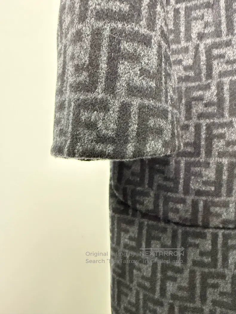 Fendi Fendi All-over print long coat Size US L / EU 52-54 / 3 - 5 Thumbnail