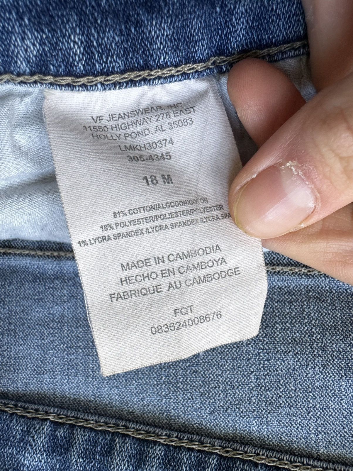 Lee Vintage Lee Lean Boot Cut Jeans Size 40" / US 18 - 7 Thumbnail