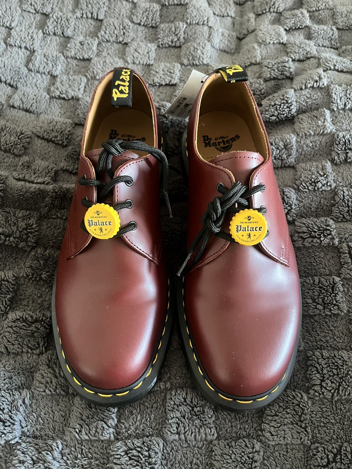 Dr. Martens Dr.Martens 1461 x Palace Vintage Smooth Leather Cherry 46 Size US 12 / EU 45 - 1 Thumbnail