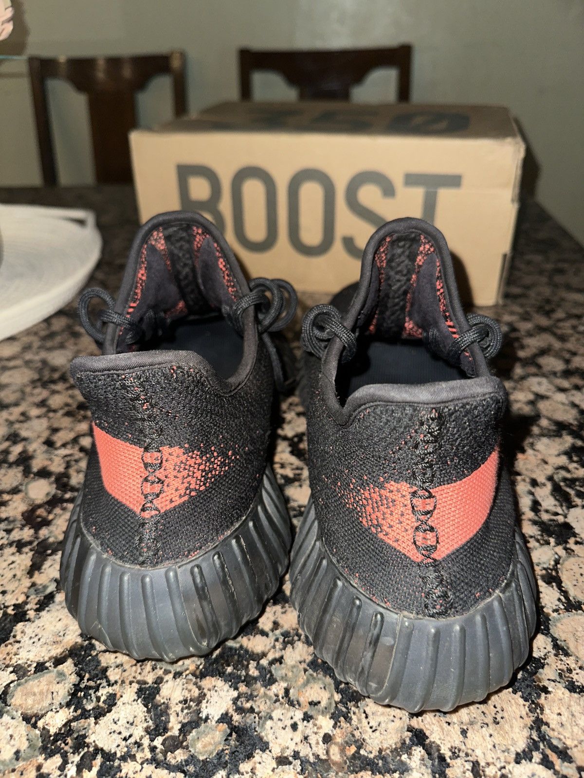Adidas Adidas yeezey 350 boost core red Size US 10 / EU 43 - 6 Thumbnail