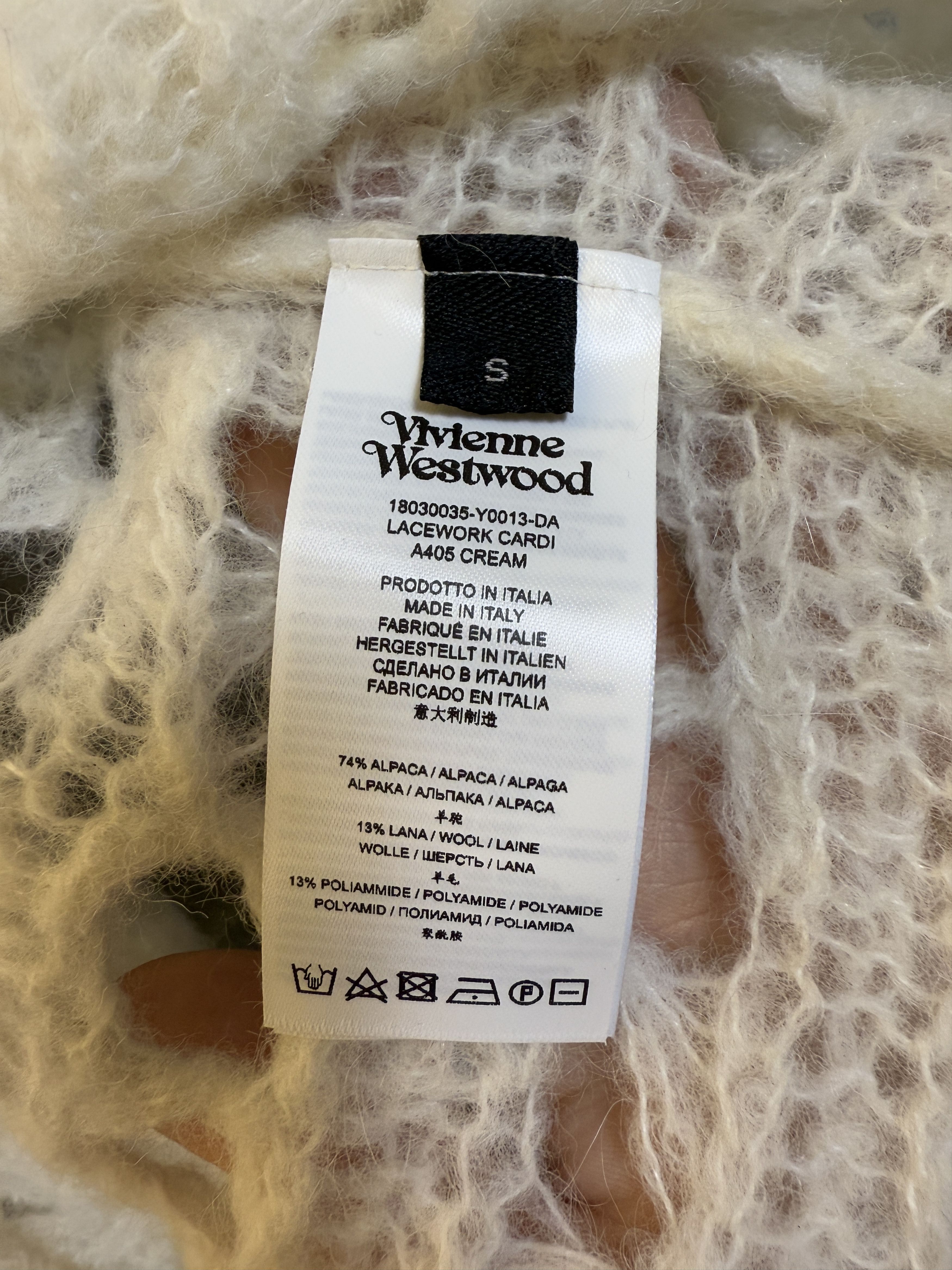 Vivienne Westwood $1800 NWT Vivienne Westwood Lacework Cardigan Size S / US 4 / IT 40 - 13 Thumbnail