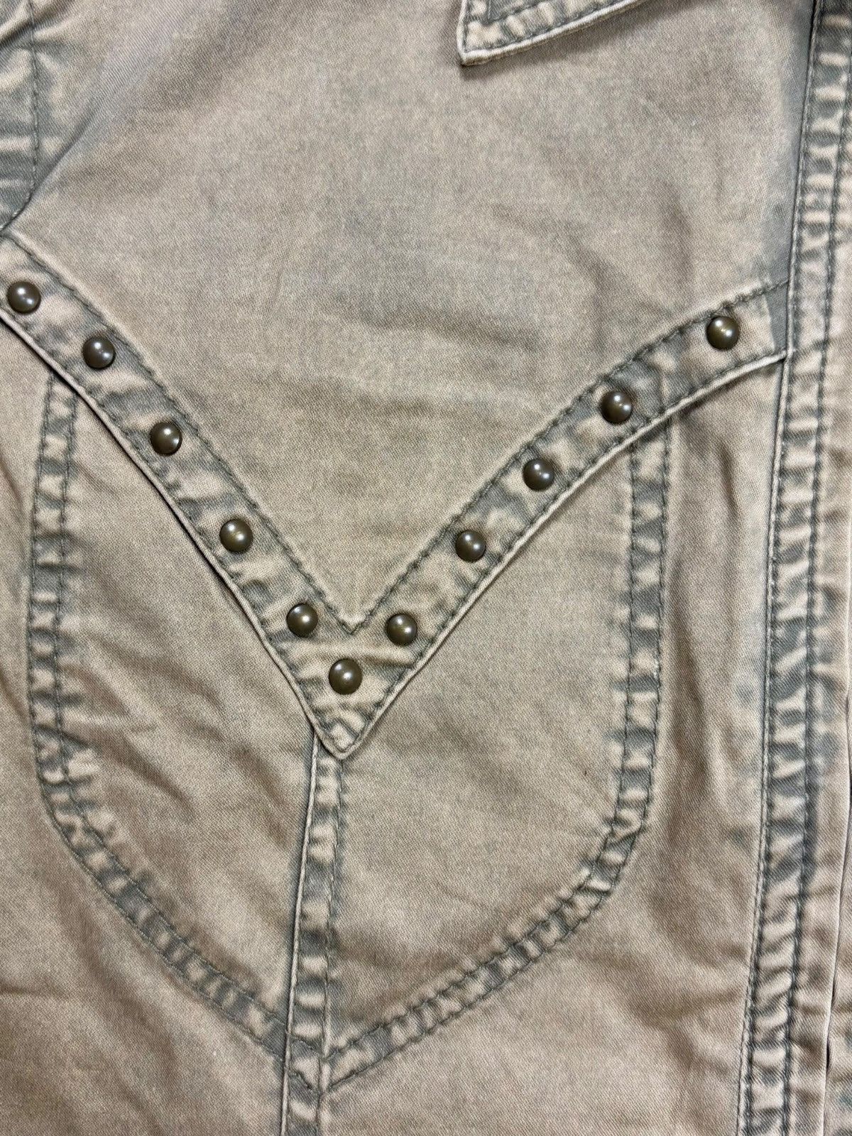 GOA 2000s Nicole Club - Western Cowboy Mud Wash Shirt Size US M / EU 48-50 / 2 - 8 Thumbnail