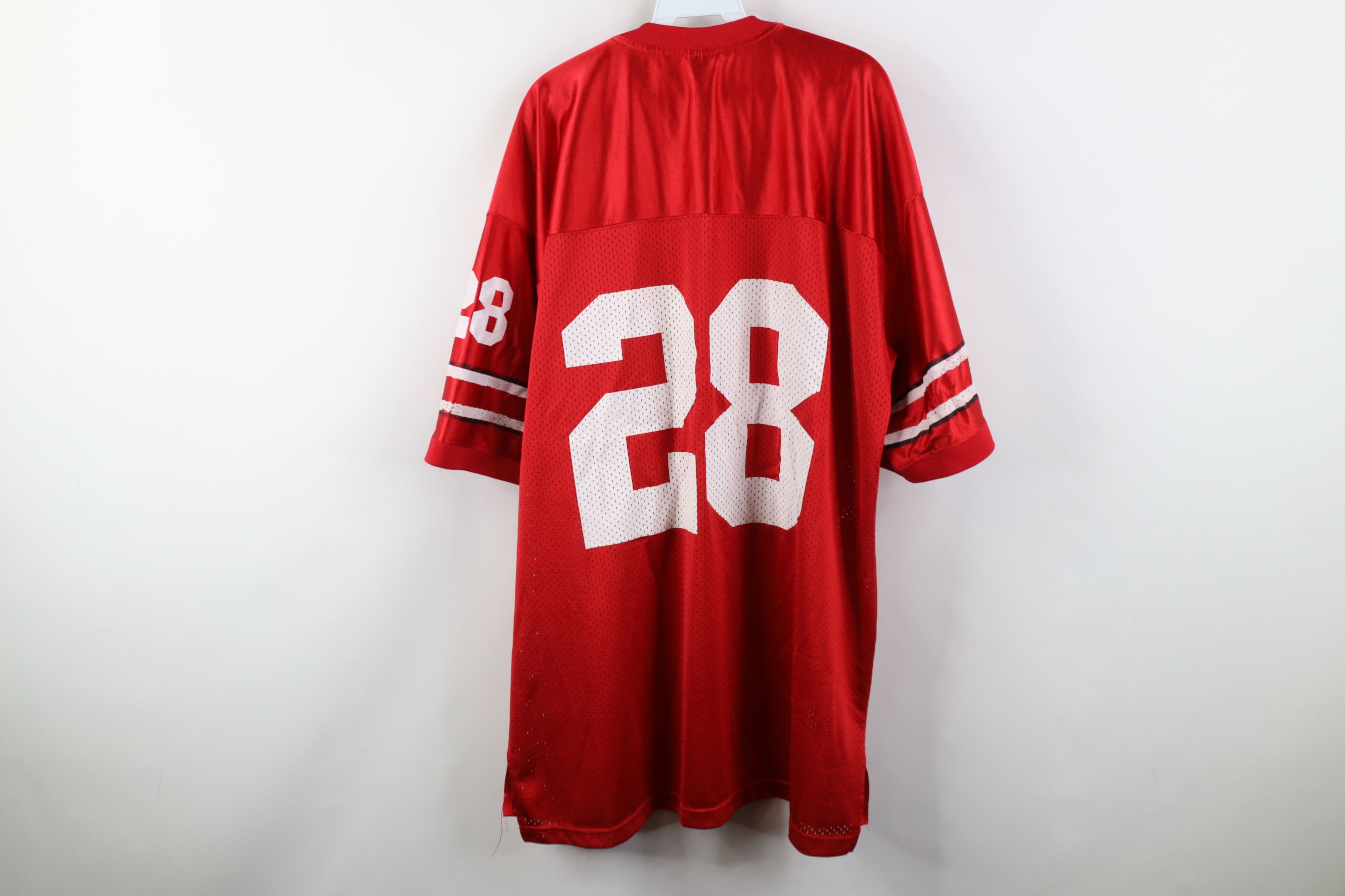 Vintage Vintage 90s Y2K Ohio State University Football Jersey #28 Size US XL / EU 56 / 4 - 13 Thumbnail