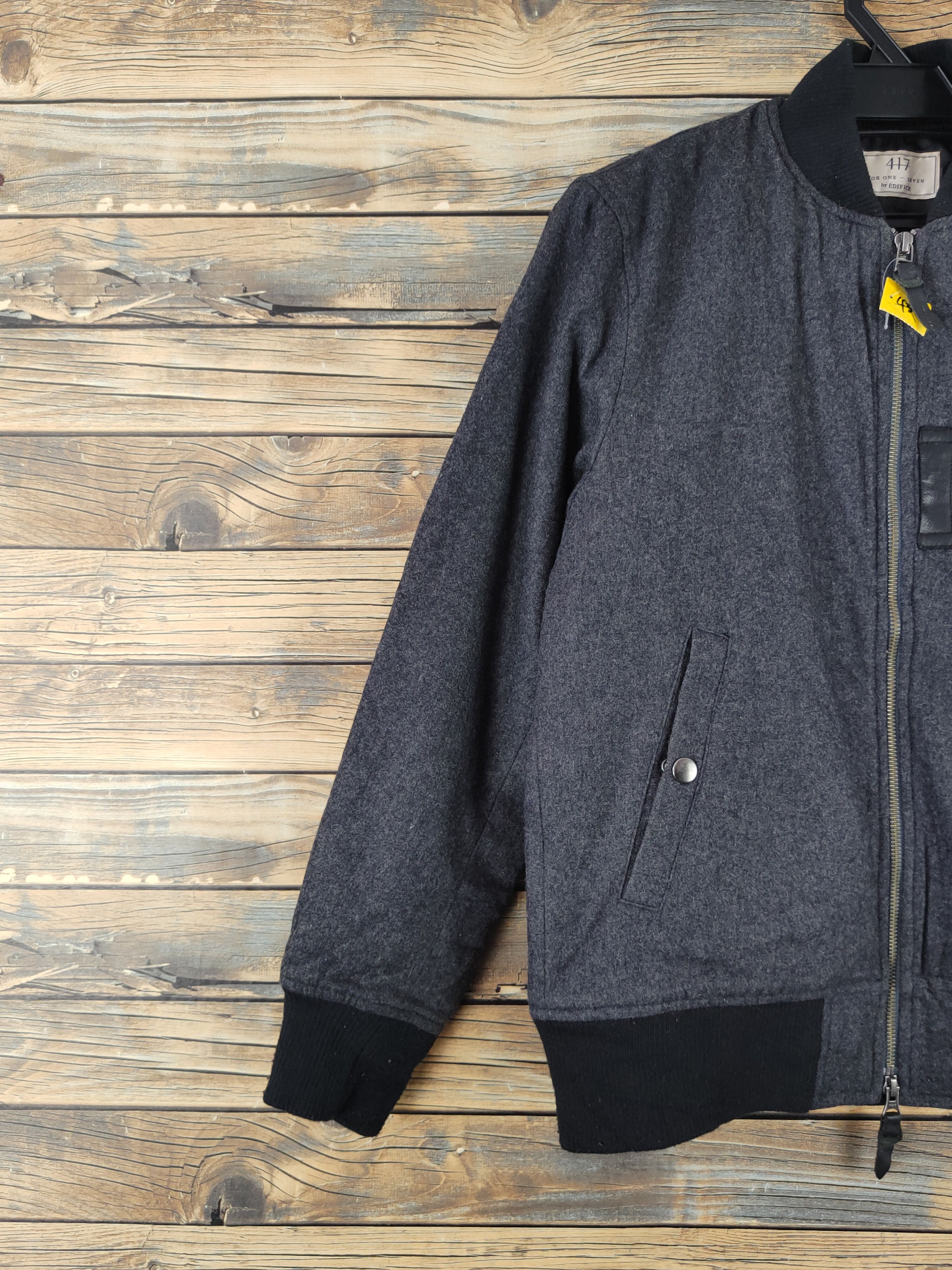 Japanese Brand × Vintage For One Seven-Edifice 417 Black Wool Jackets #W2246 Size US S / EU 44-46 / 1 - 3 Thumbnail