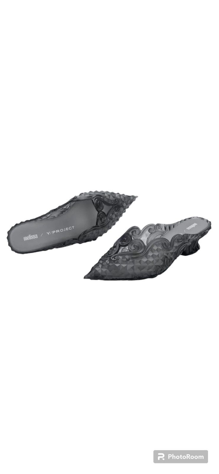 image of Melissa Court Heel Shoes in Grey, Women's (Size 9)