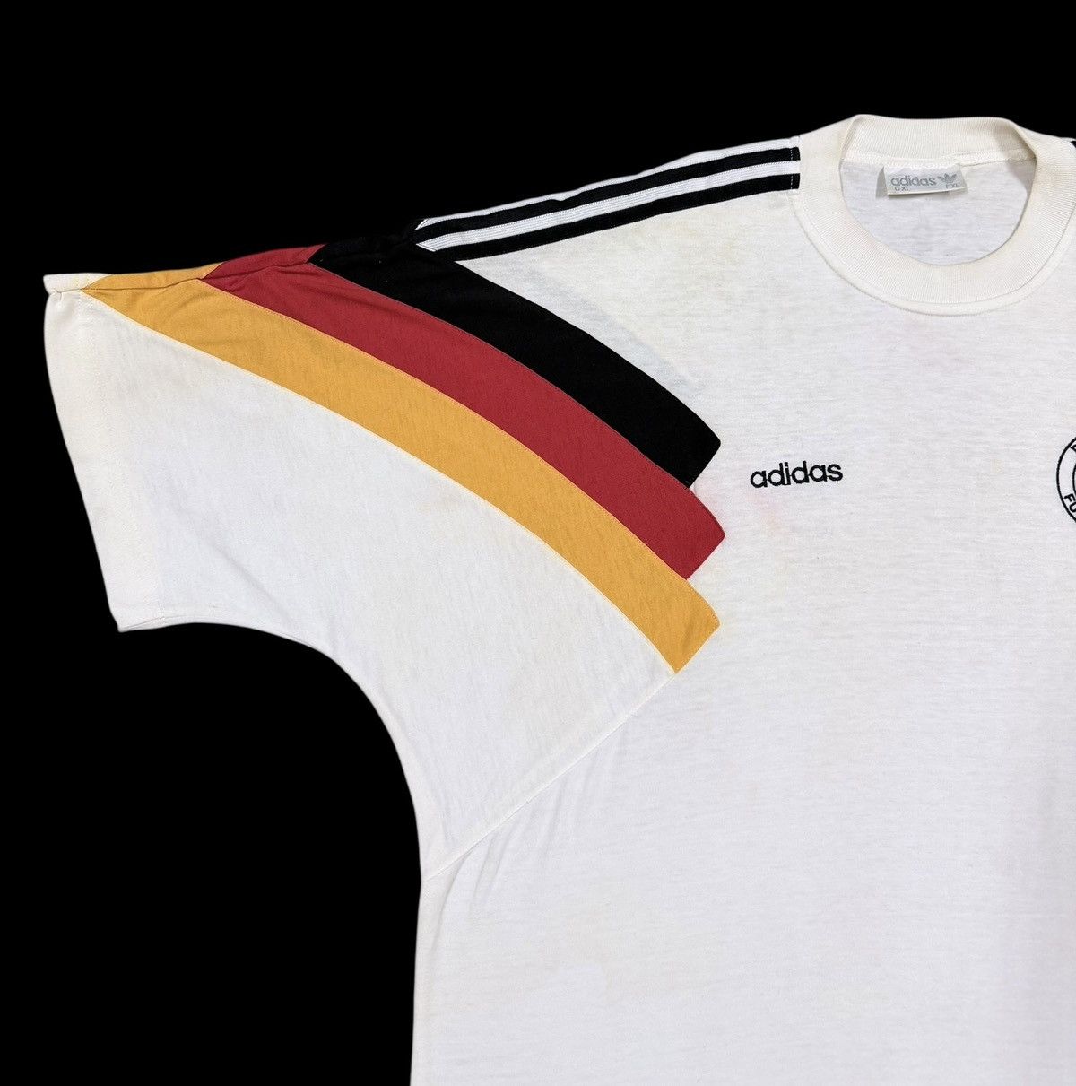 Adidas Vtg🔥90’s Maglia Calcio Germany Adidas Deutschaland Size US XXL / EU 58 / 5 - 5 Thumbnail