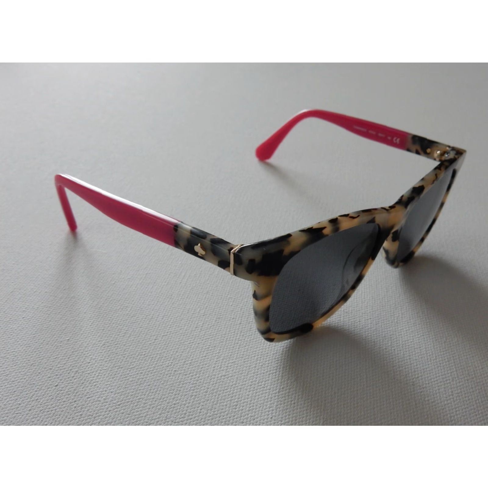 Vintage VINTAGE Kate Spade Sunglasses Frames Only Women Pink 53mm 17mm 140mm Charmine 0T4HA Size ONE SIZE - 3 Thumbnail