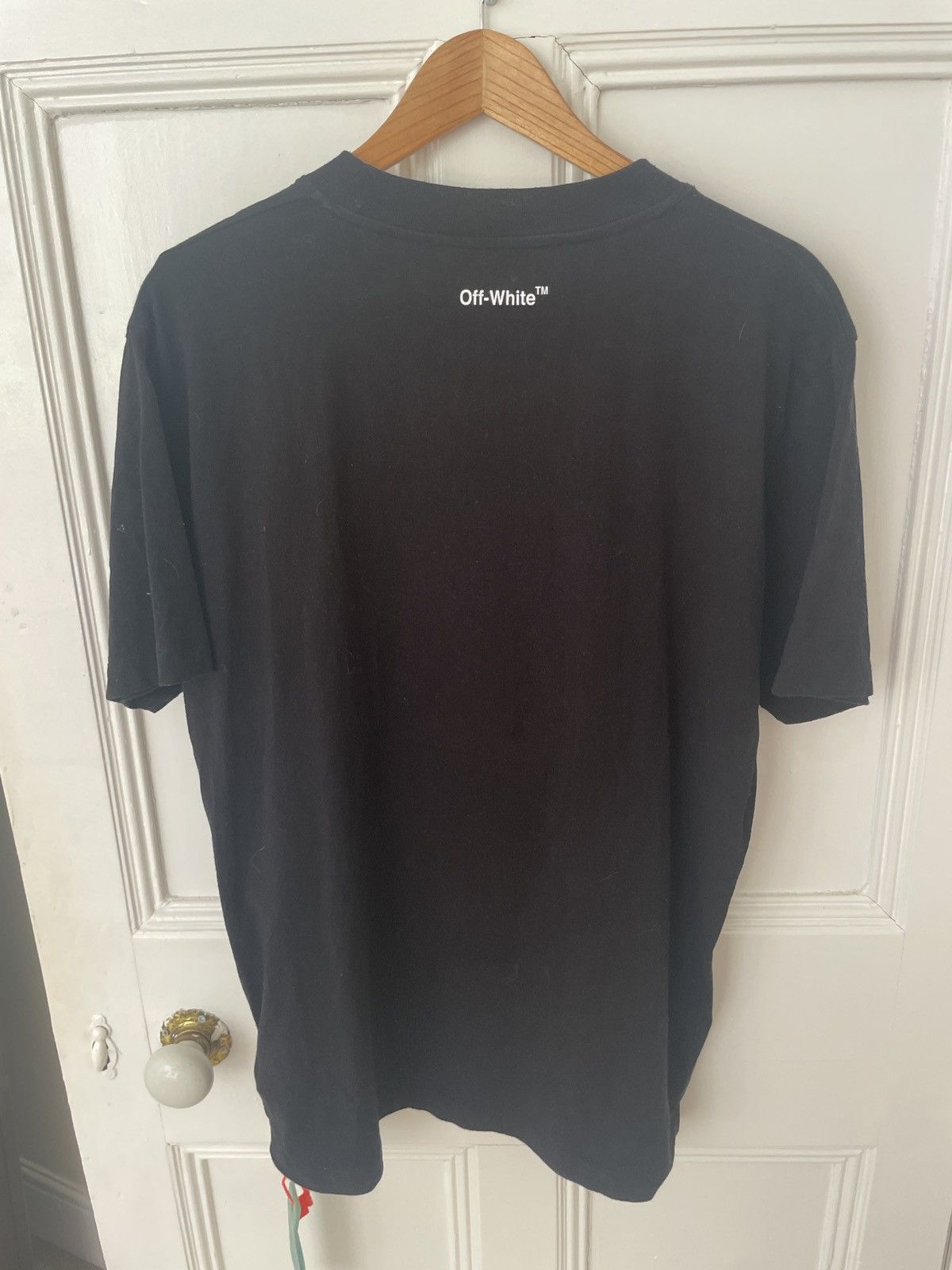 Off-White Off White Mona Lisa Black Tee Size US L / EU 52-54 / 3 - 2 Thumbnail