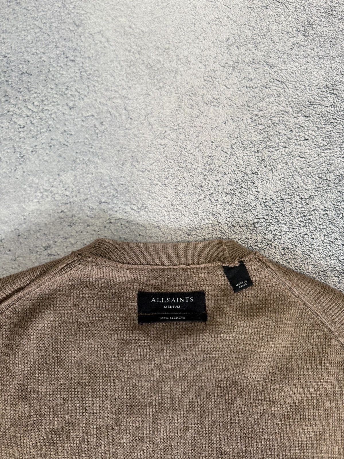 Allsaints AllSaints IVAR Merino Crew Sweater Pullover Mens M RWS Wool Size US M / EU 48-50 / 2 - 8 Thumbnail