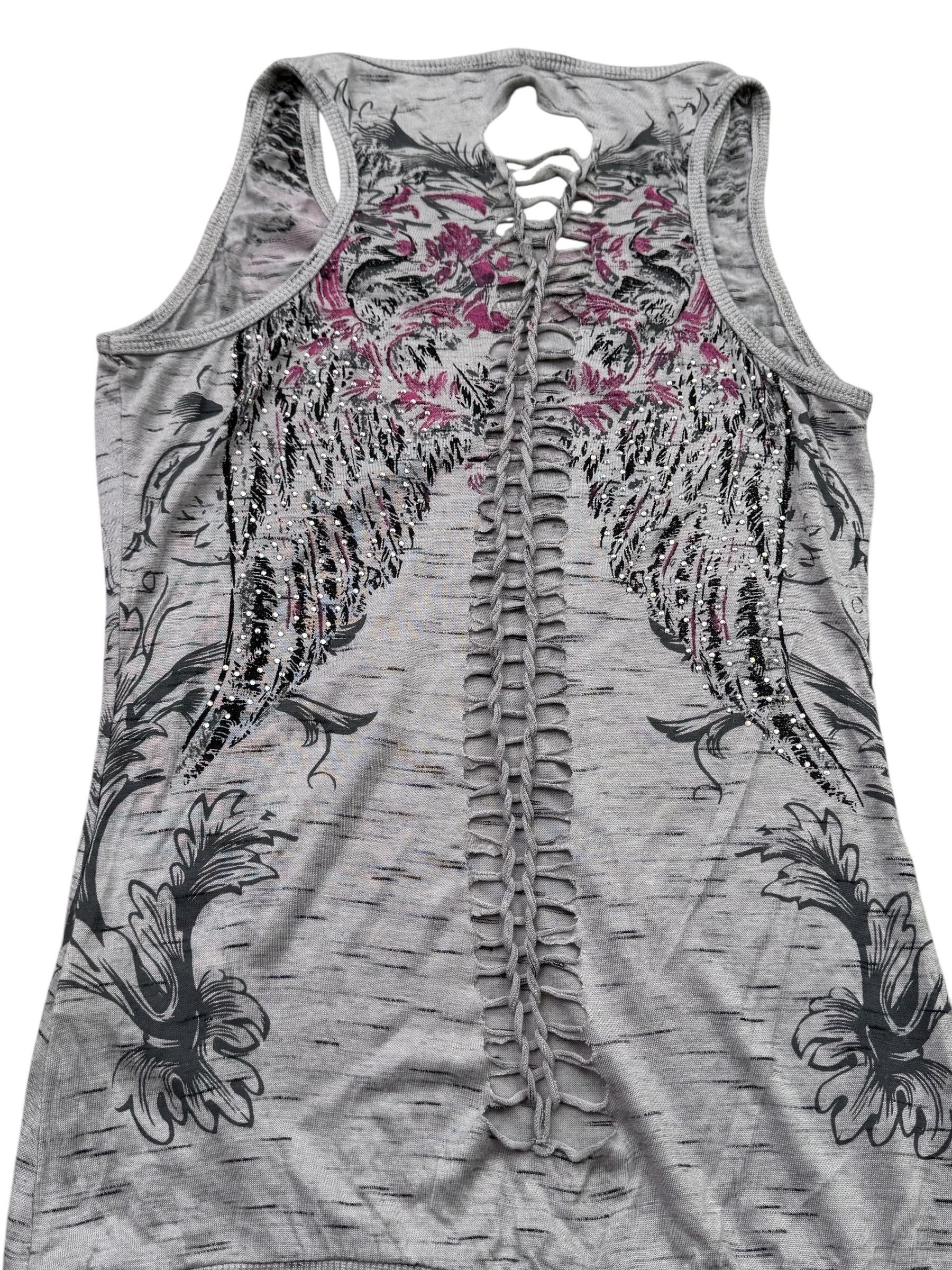 Japanese Brand Vintage Tank Top W359(V9) Size S / US 4 / IT 40 - 4 Thumbnail