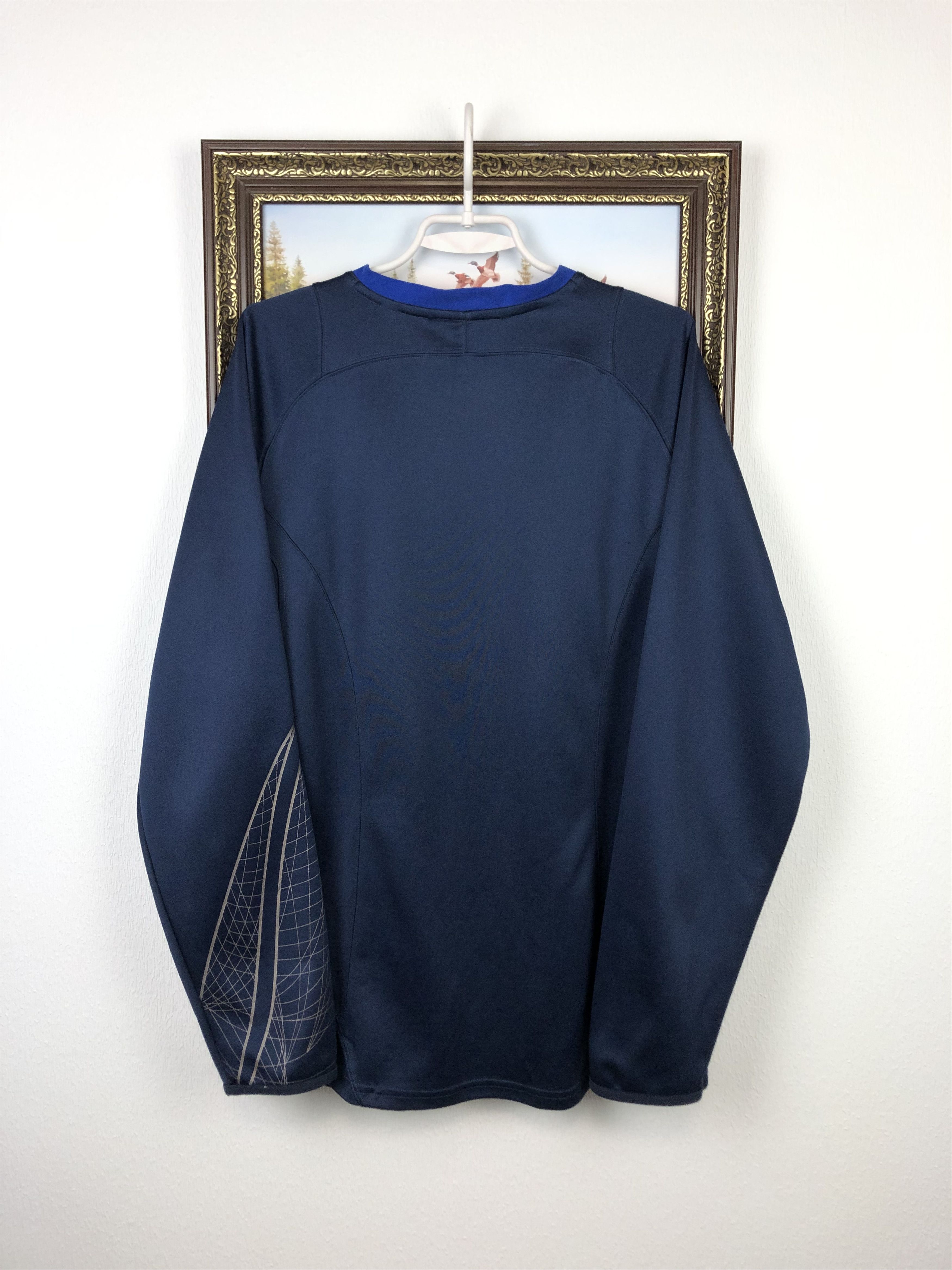 Nike Vintage Nike France Rugby Train Sweatshirt Jersey Track Top Size US XL / EU 56 / 4 - 11 Thumbnail