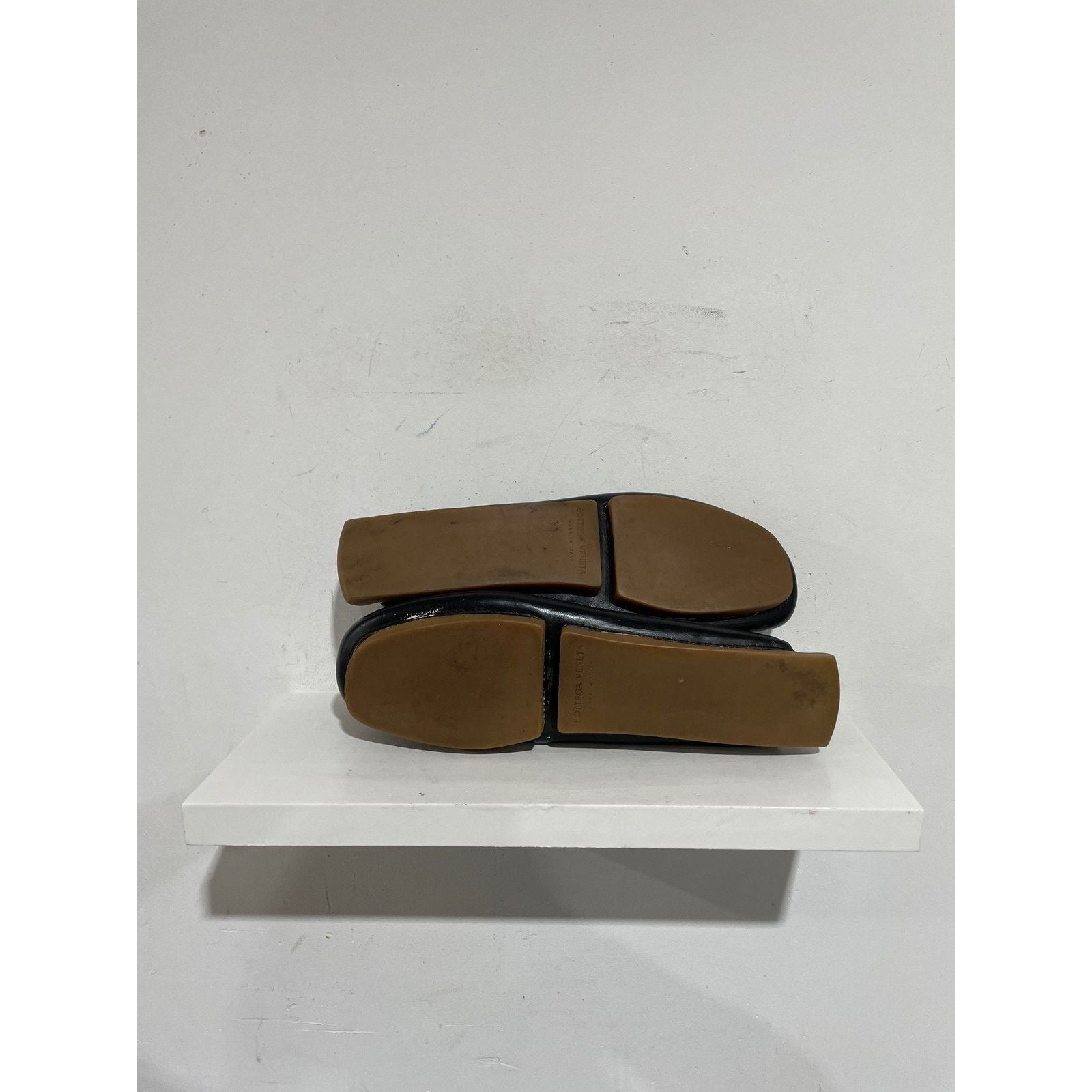 Bottega Veneta BOTTEGA VENETA LEATHER DRIVING LOAFER BLACK SIZE 42 PREOWNED Size US 9 / EU 42 - 4 Thumbnail