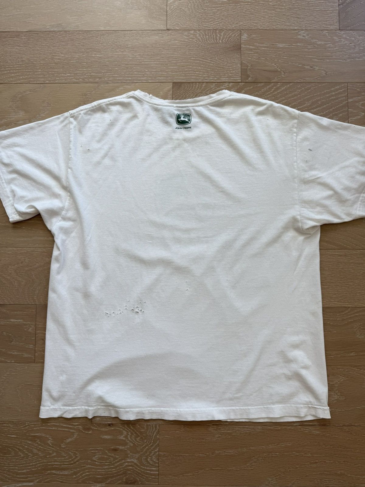 John Deere Thrashed John Deere Logo Shirt Size US XL / EU 56 / 4 - 3 Thumbnail