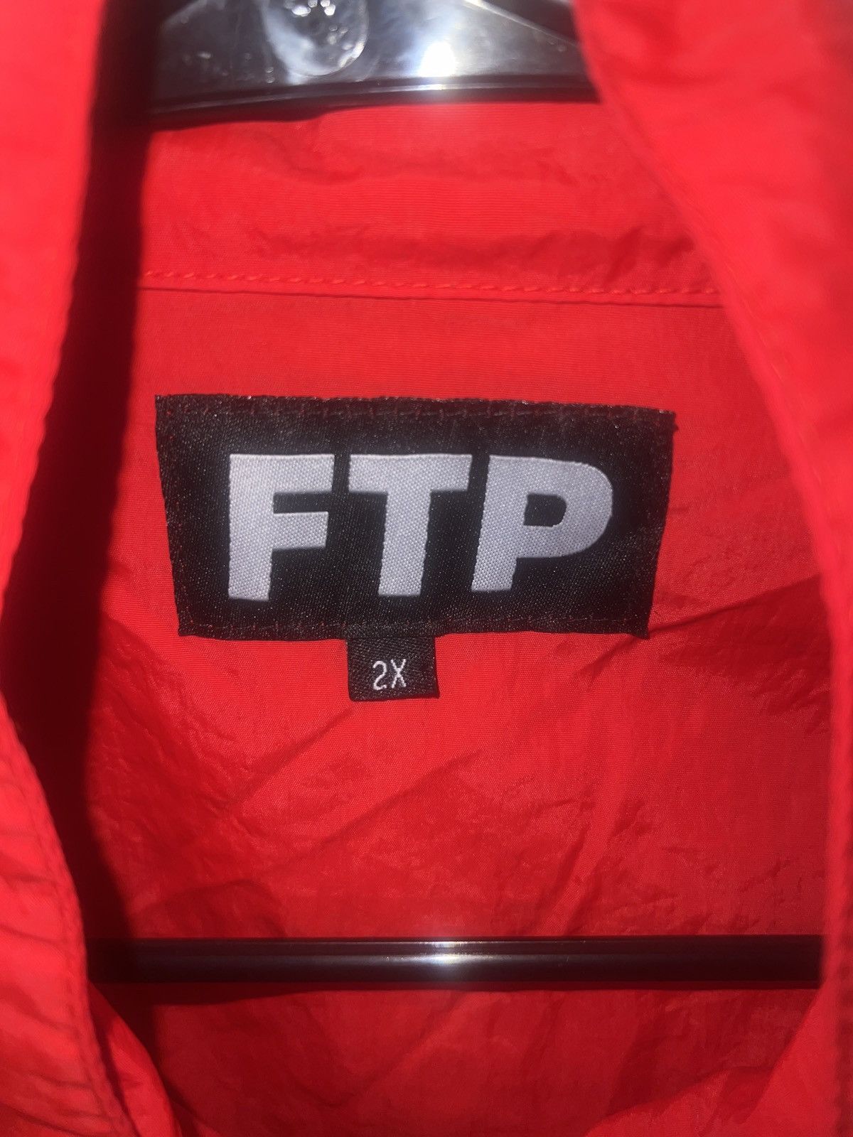 Fuck The Population FTP red quarter zip anorak Size US XXL / EU 58 / 5 - 2 Thumbnail