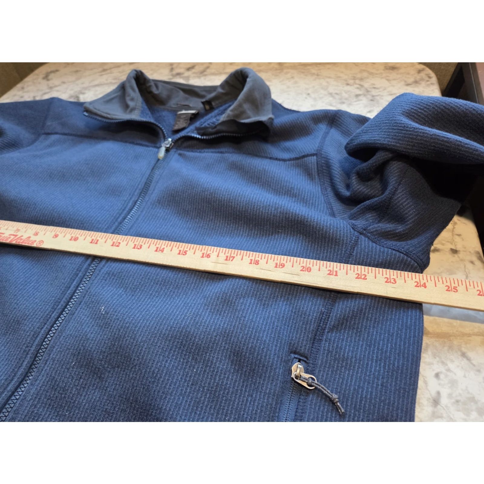 Vintage REI Jacket Mens XL Blue Fleece Lined Full Zip Outdoor Distressed Outdoor Casual Travel Hiking Walking Size US XL / EU 56 / 4 - 7 Thumbnail