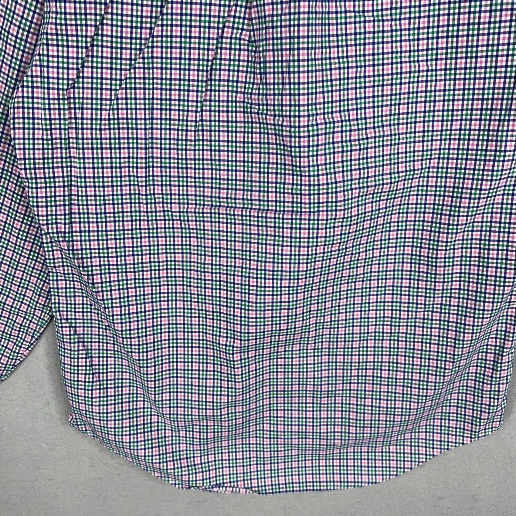 Ralph Lauren Ralph Lauren Shirt Mens Medium Pink Blue Green Plaid Classic Fit Stretch Preppy Size US M / EU 48-50 / 2 - 7 Thumbnail