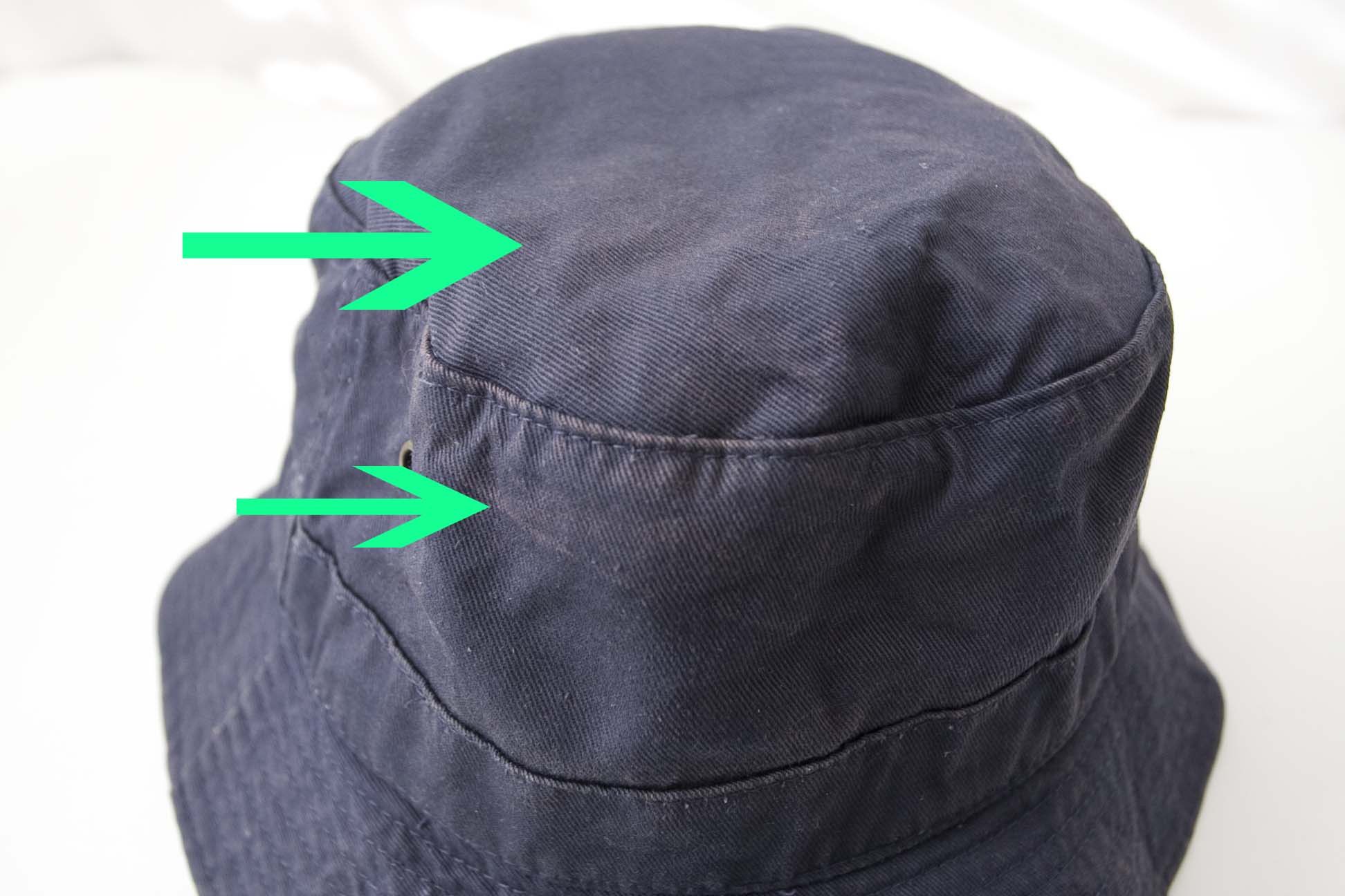 Other Montreal Alouettes Bucket Hat w/Stain Size S/M Size ONE SIZE - 3 Thumbnail