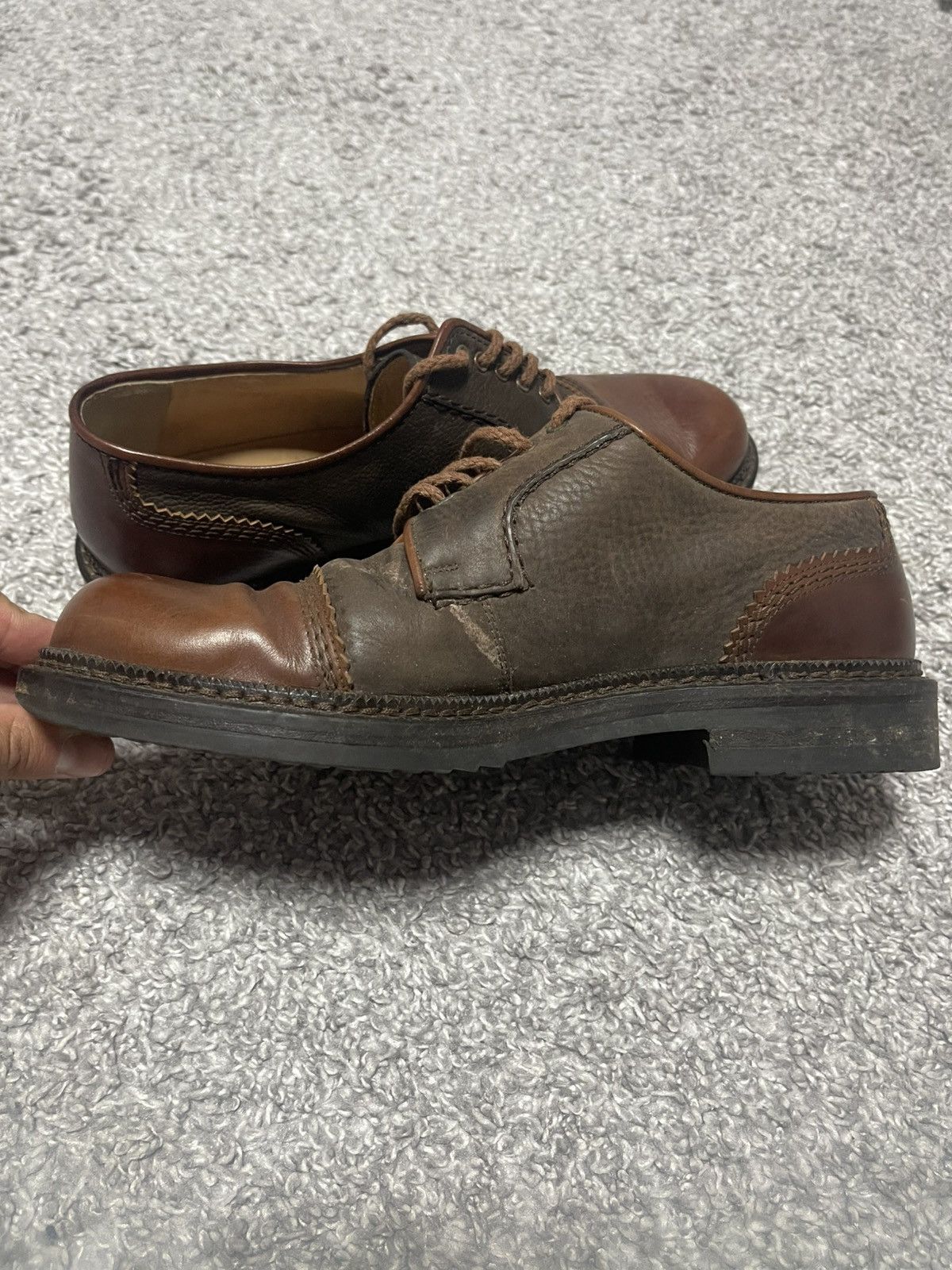 Camel Camel Vintage Leather Brown Casual Derby Boots Size US 8.5 / EU 41-42 - 5 Thumbnail