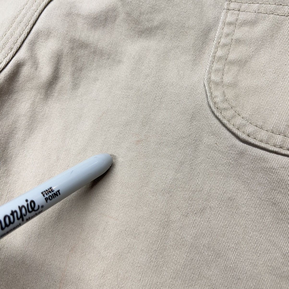 Carhartt × Vintage Carhartt Shorts Beige Relaxed Fit Carpenter Workwear Tan Y2K Size US 40 / EU 56 - 12 Thumbnail