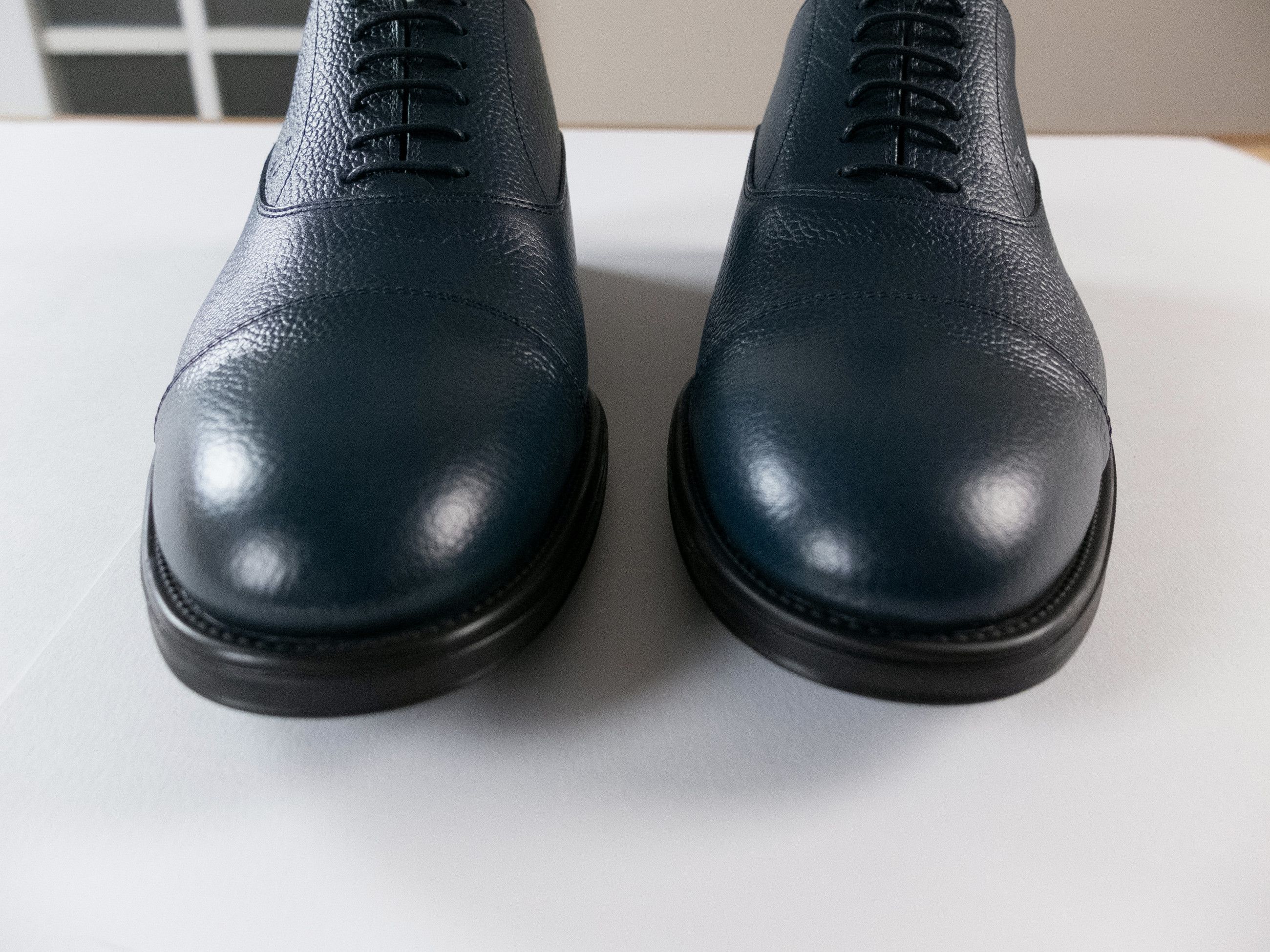 Tod's TOD'S navy blue classic lace-up Oxford shoes Size 10 / 43 Size US 10 / EU 43 - 4 Thumbnail
