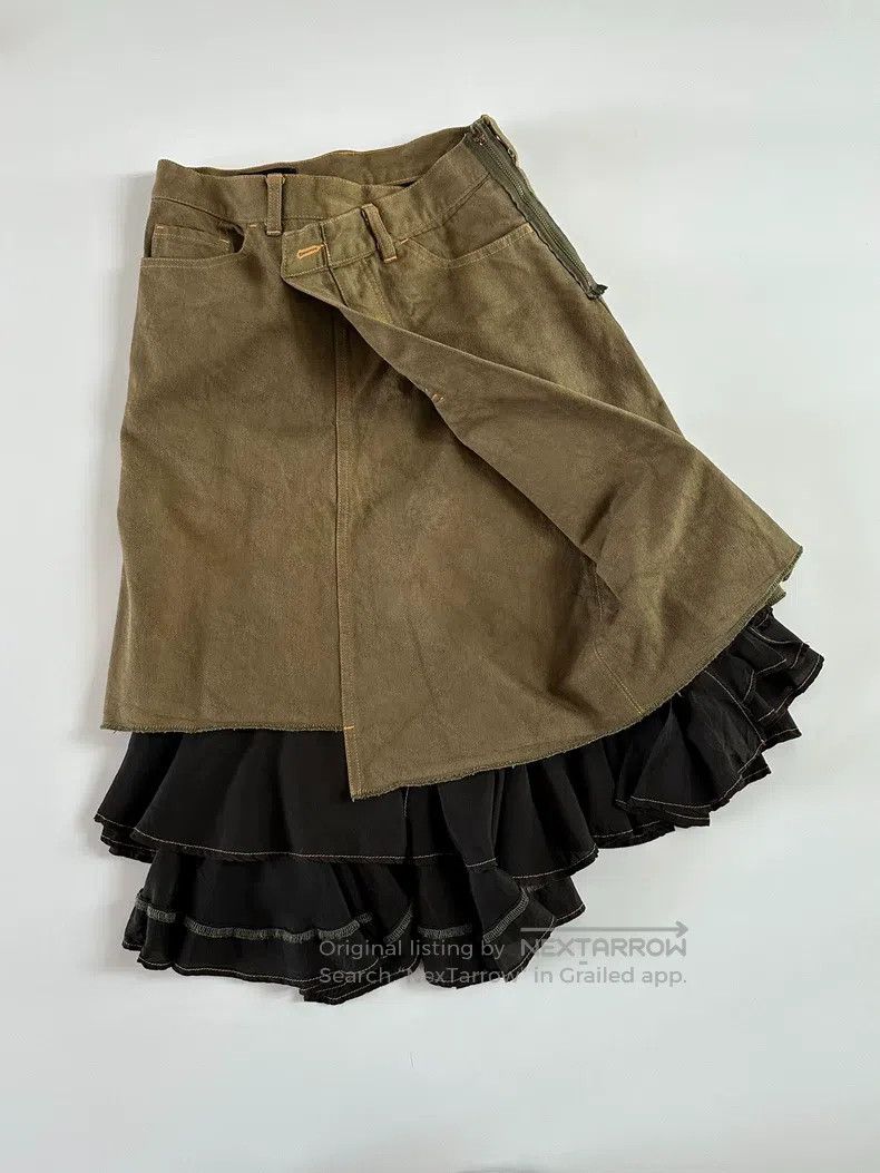 Comme des Garcons Comme Des Garcons size S Asymmetric deconstructed skirt Size 23" - 7 Thumbnail
