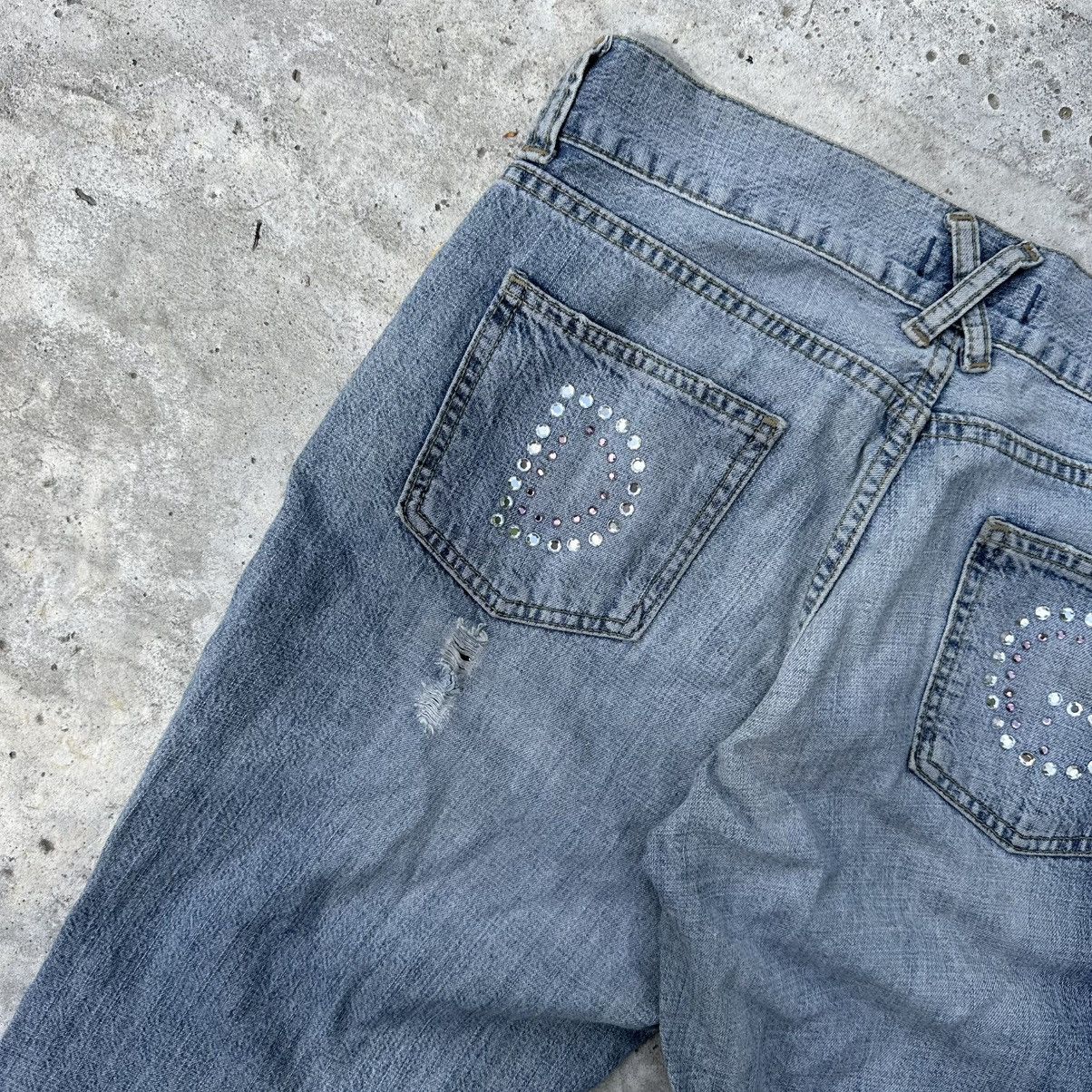Dolce & Gabbana Vintage Dolce&Gabbana Big Logo Flare Jeans Size 32" / US 10 / IT 46 - 7 Thumbnail