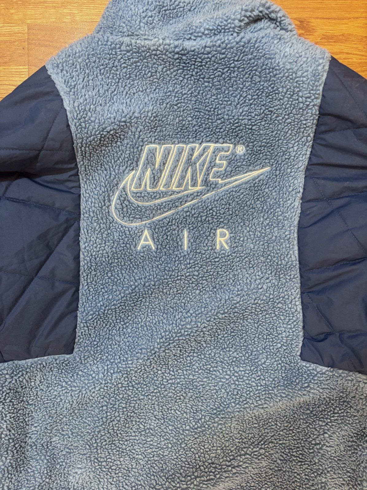 Nike × Vintage Vintage Polar jacket 20’s central logo halfzip y2k drip Size US XS / EU 42 / 0 - 8 Thumbnail