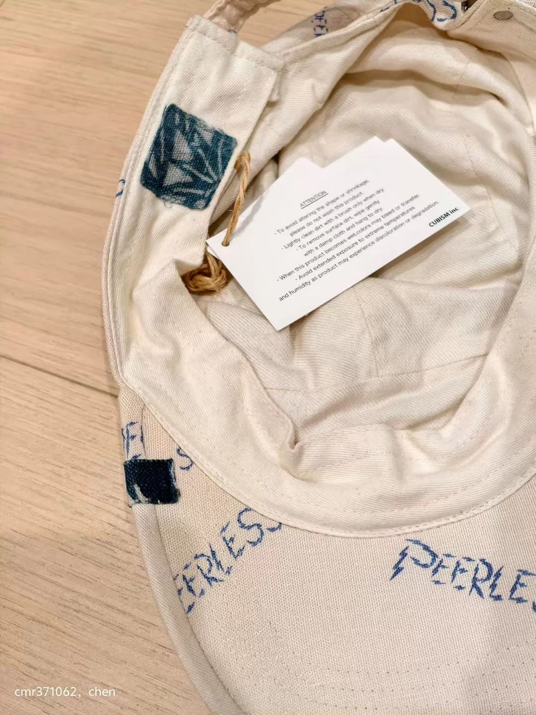 Visvim visvim 20 ICT camp cap orig print brass cotton freesize Size ONE SIZE - 6 Thumbnail