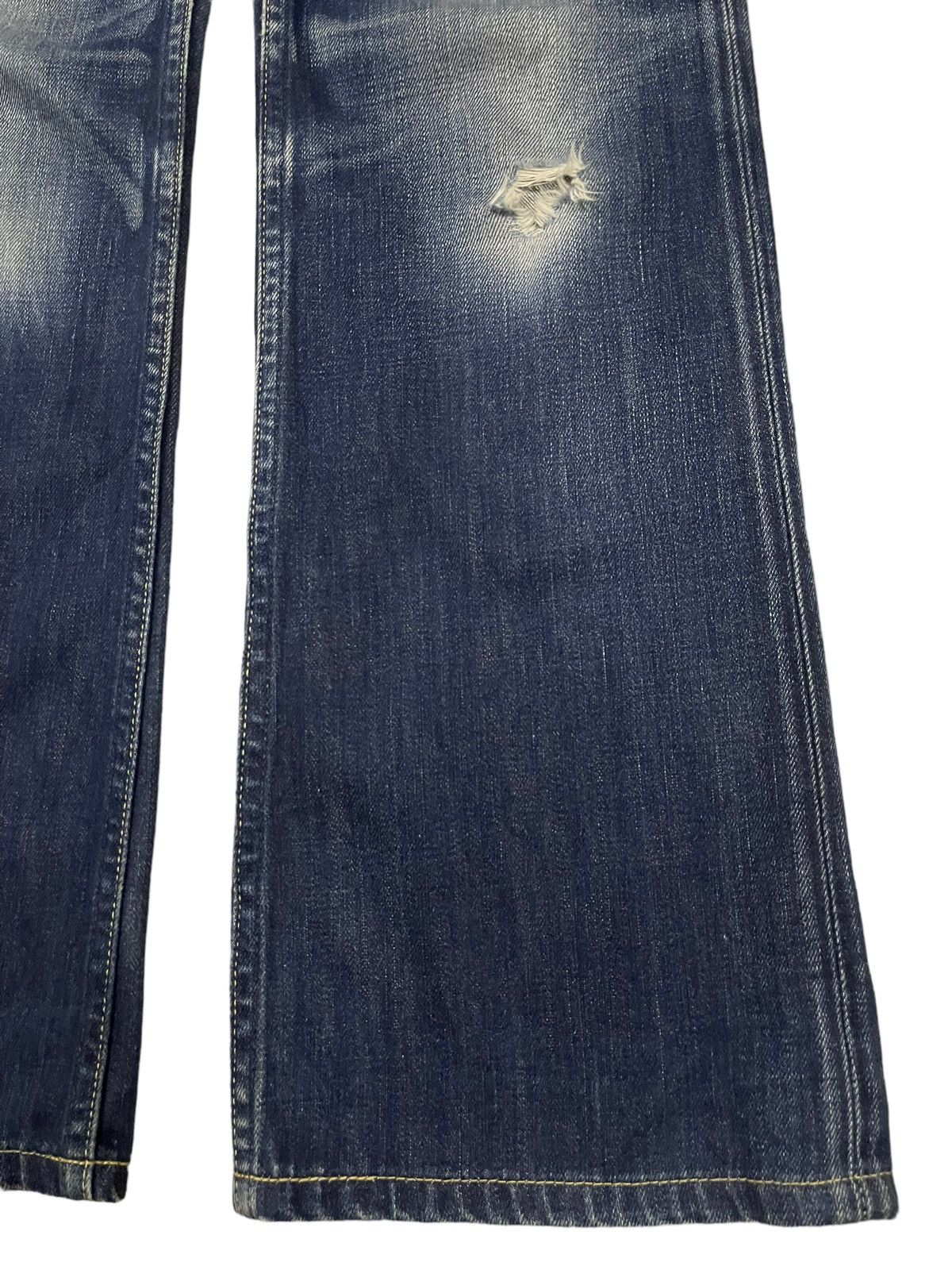Levi's Vintage 90s Levis 507 Blue Wash Style Wide Leg Jeans Size US 30 / EU 46 - 6 Thumbnail
