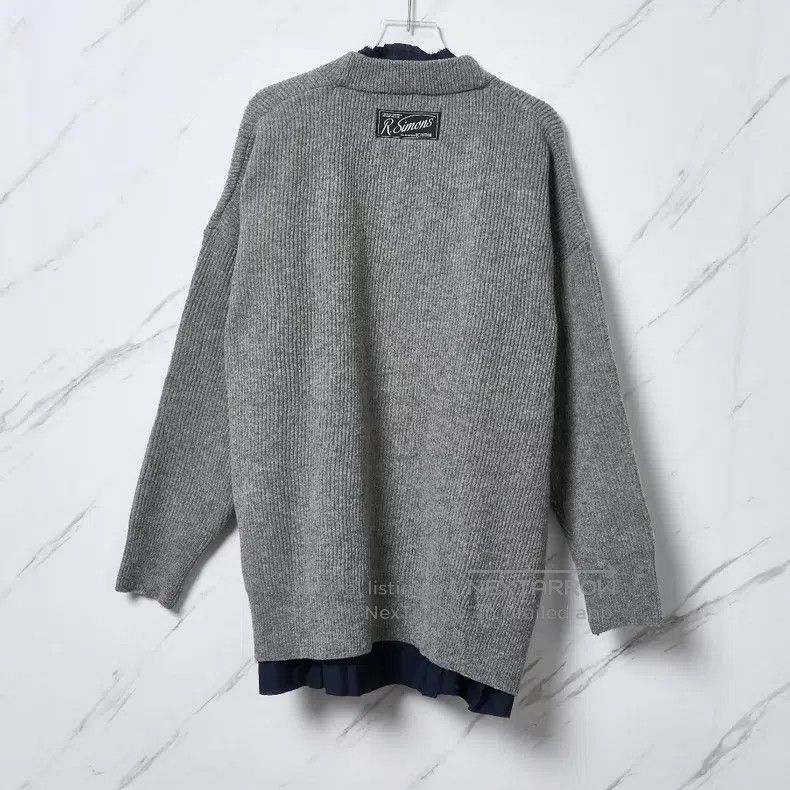 Raf Simons Raf Simons Unisex fake two-piece wool cardigan Size US S / EU 44-46 / 1 - 5 Thumbnail