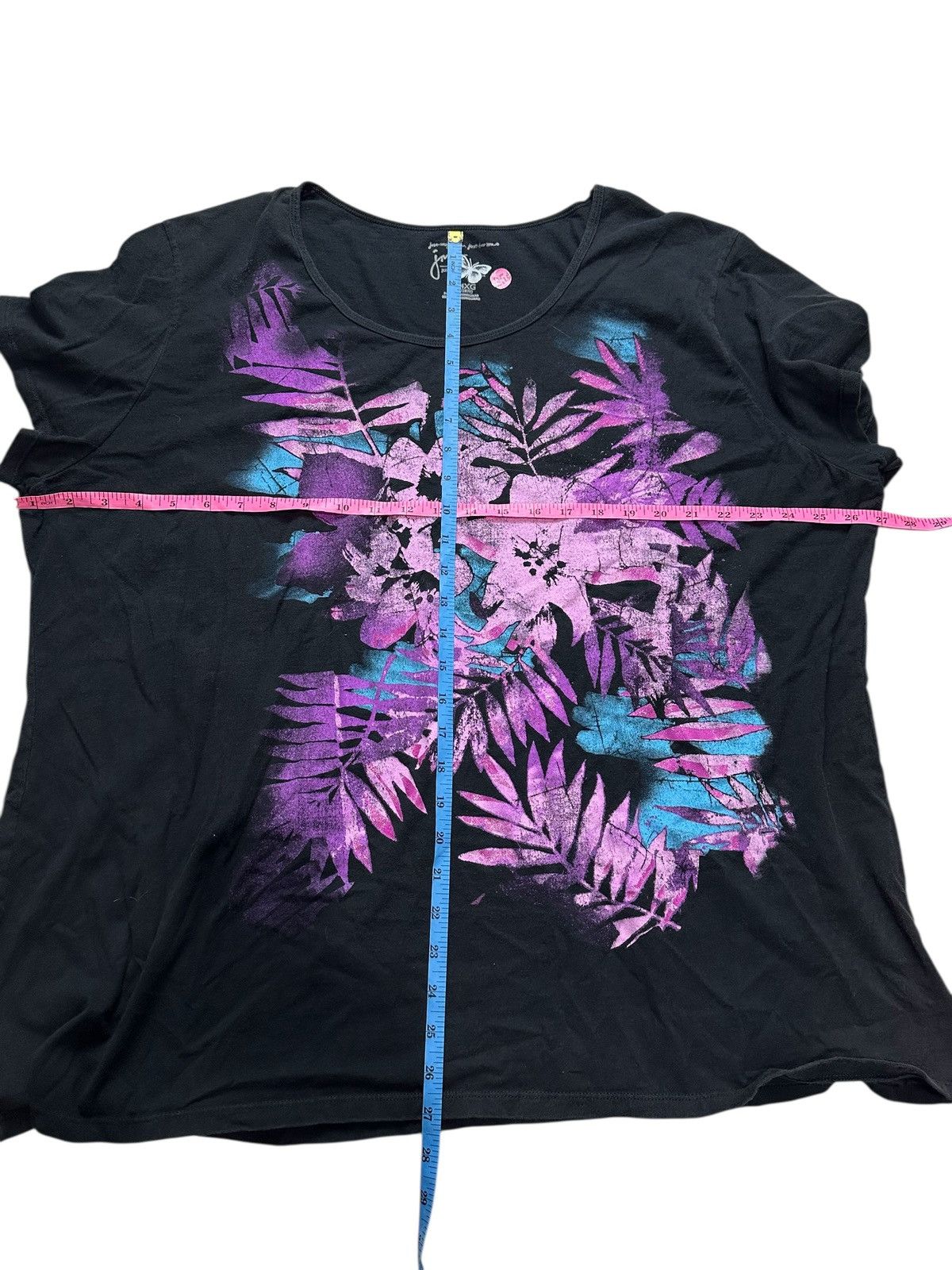 Japanese Brand BIG SIZE HANES BEAUTIFUL FLOWER SHORT SLEEVE IFSIX LGB STYLE Size US XXL / EU 58 / 5 - 4 Thumbnail