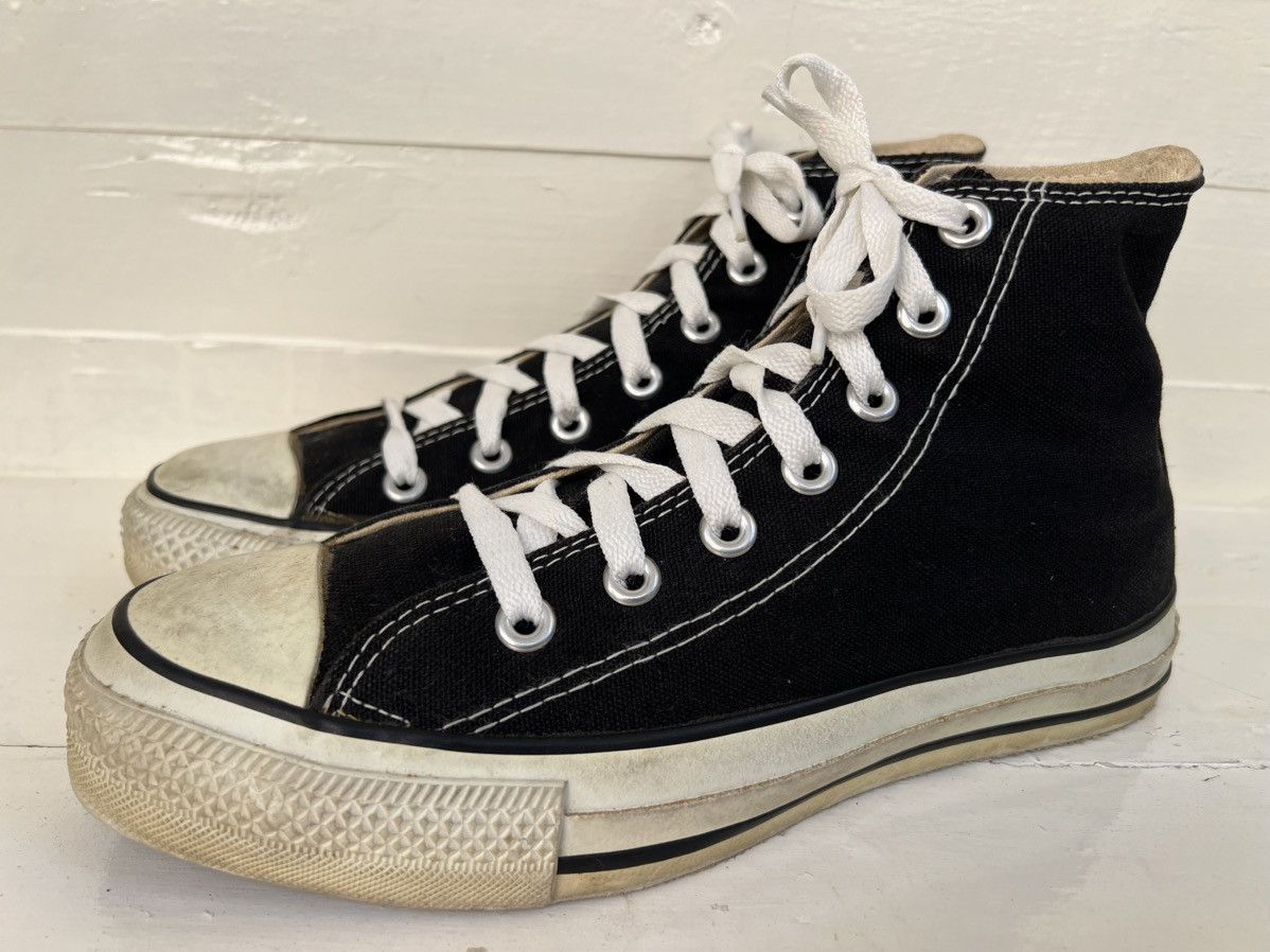 Converse Vintage Converse Black Chuck Taylor All Star High Top Size US 6 / EU 39 - 3 Thumbnail