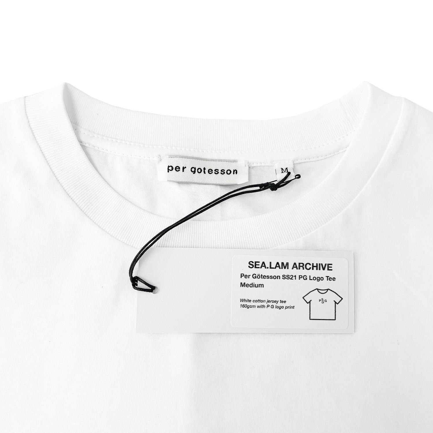 Per Gotesson Per Gotesson, SS21 PG Logo T-Shirt Size US M / EU 48-50 / 2 - 5 Thumbnail
