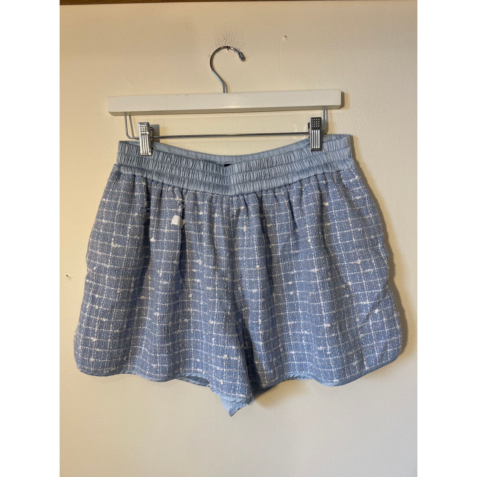Emporio Armani RTR Emporio Armani Sz 44 / Large Blue Boucle Pull-On Shorts Size 34" / US 12 / IT 48 - 3 Thumbnail