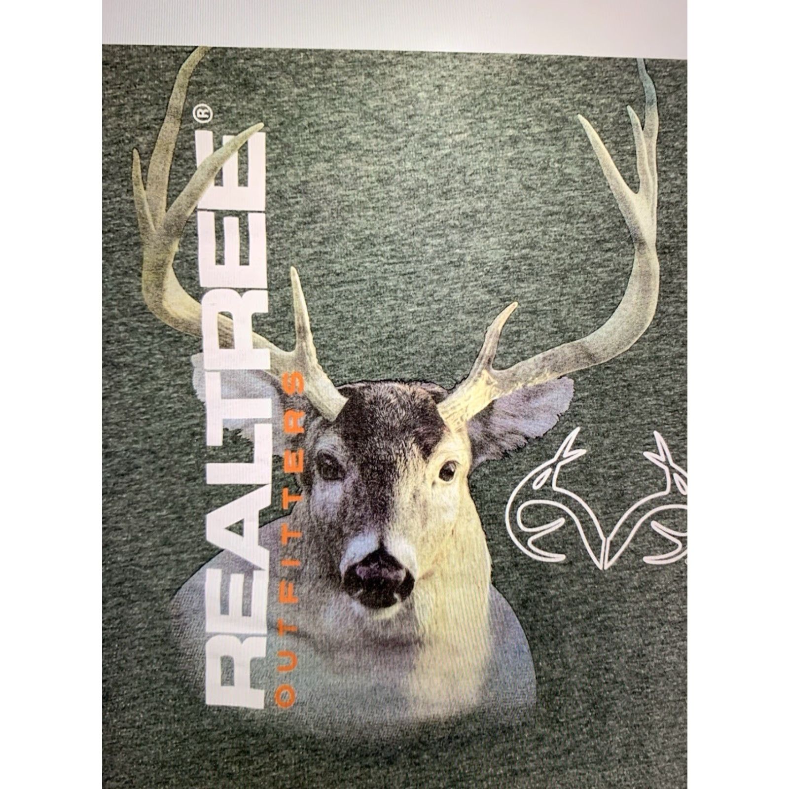 Realtree VINTAGE Realtree Men's Hunting Shirt Long Sleeve Graphic Print Deer Green Size S Outdoor Sports Size US S / EU 44-46 / 1 - 4 Thumbnail