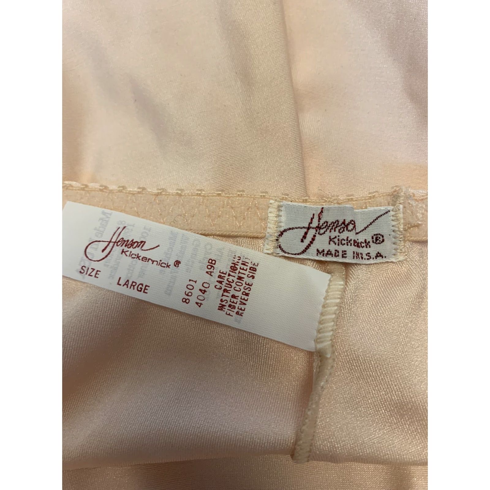 Henson VINTAGE Henson Kickernick Beige Tummy Control Girdle Panties Size L Made in USA Size 36" / US 14 / IT 50 - 3 Thumbnail