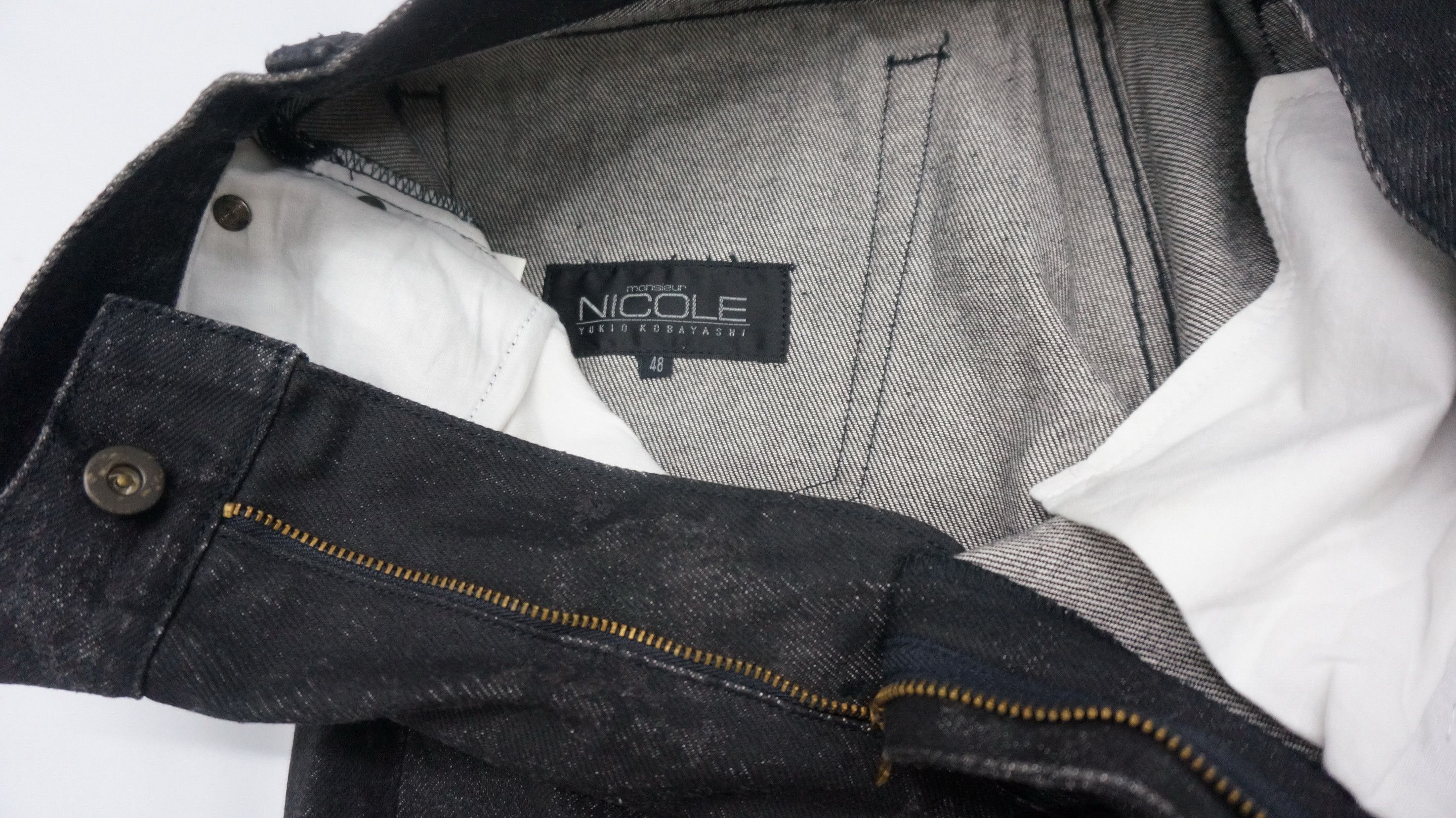 HIDEAWAYS Nicole Hideaways Black Raw Denim Size US 28 / EU 44 - 5 Thumbnail