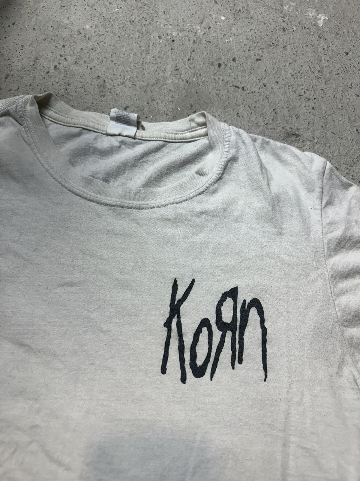 Band Tees × Vintage Vintage Y2K Korn Scratched Suffering Band Tee Size US M / EU 48-50 / 2 - 7 Thumbnail