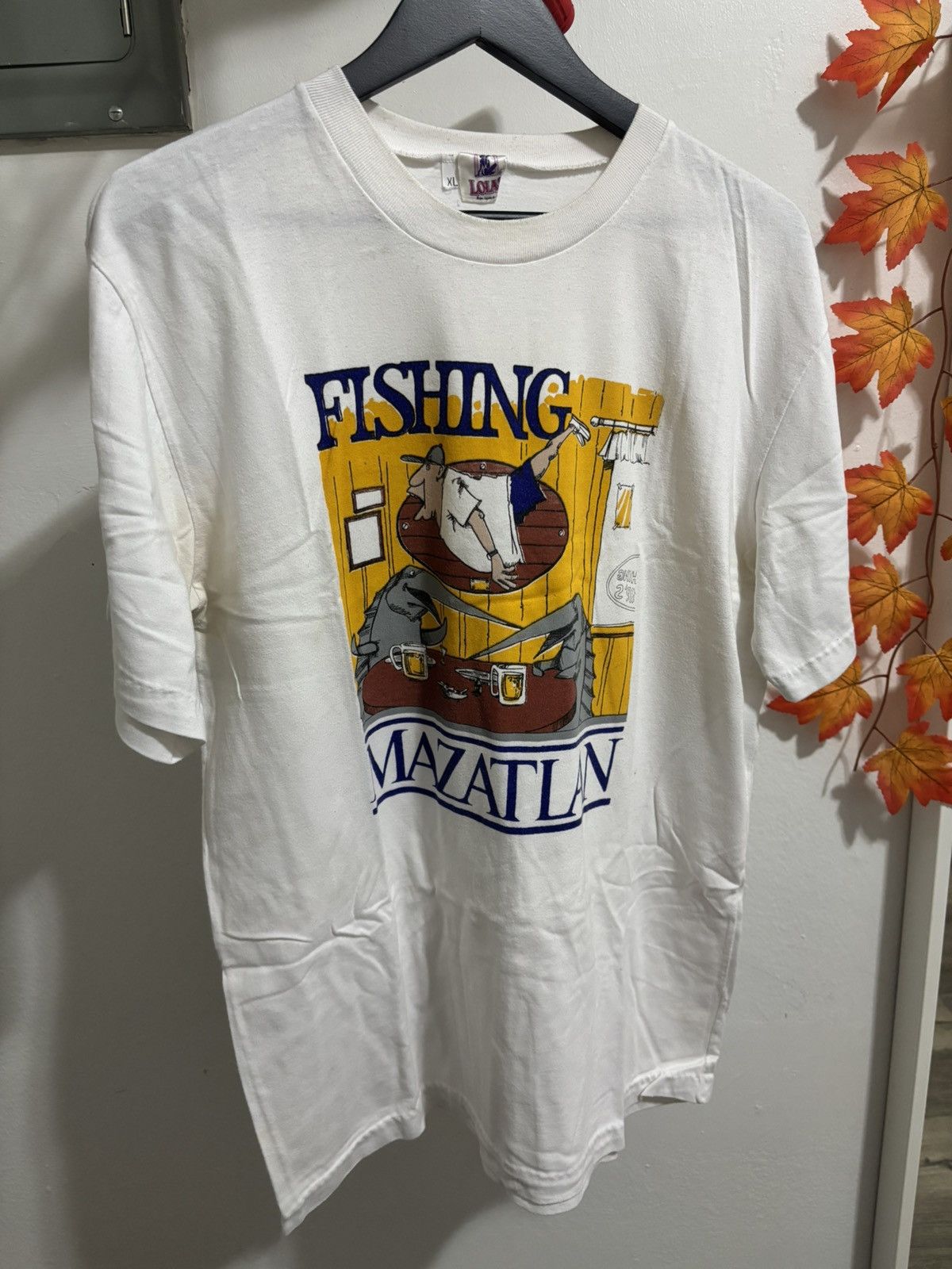 Vintage Vintage Fishing Mazatlan Tee Size US XL / EU 56 / 4 - 1 Thumbnail
