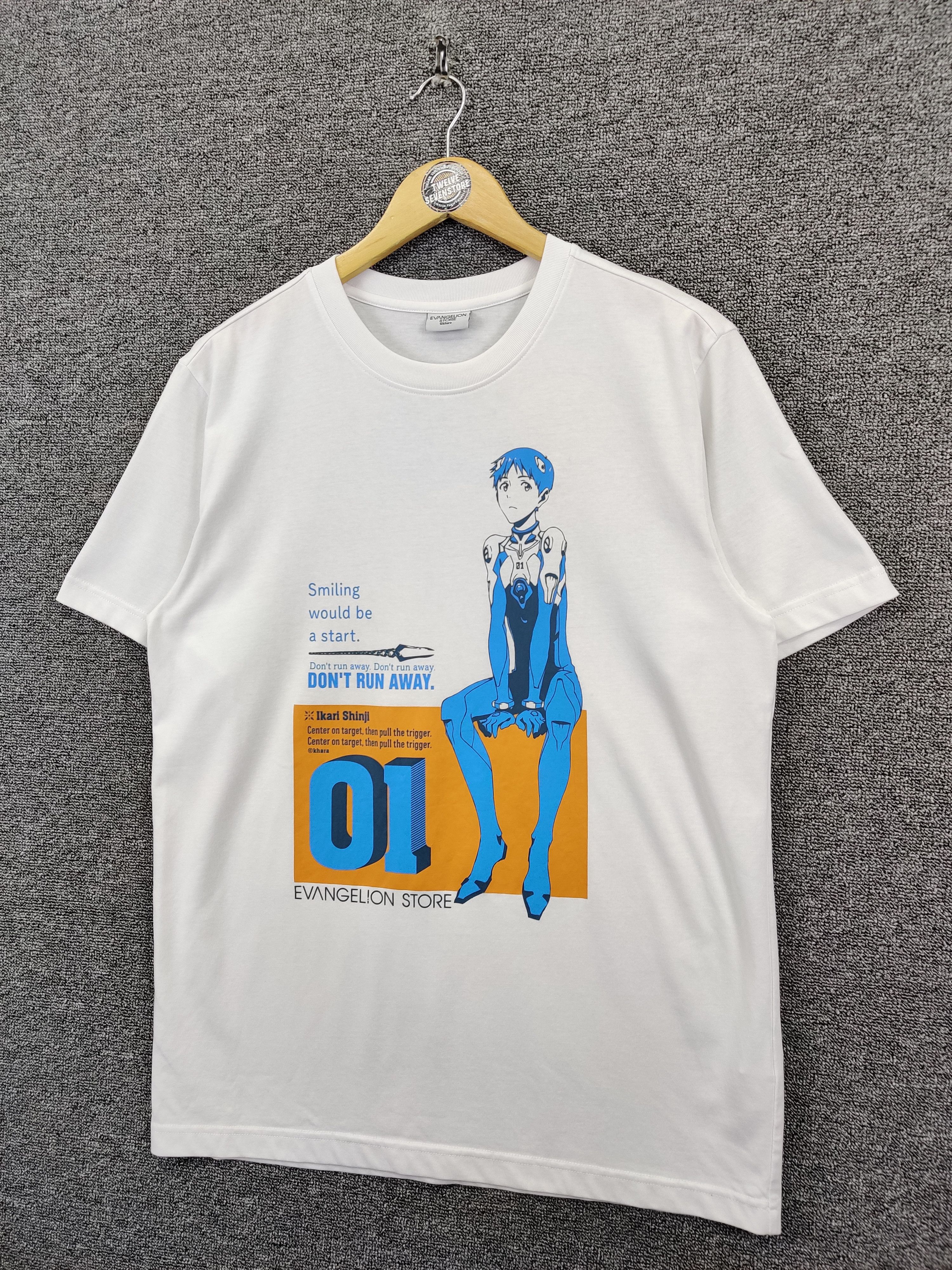 Anime Vintage Neon Genesis Evangelion Anime Tee Tshirt Size US M / EU 48-50 / 2 - 2 Thumbnail