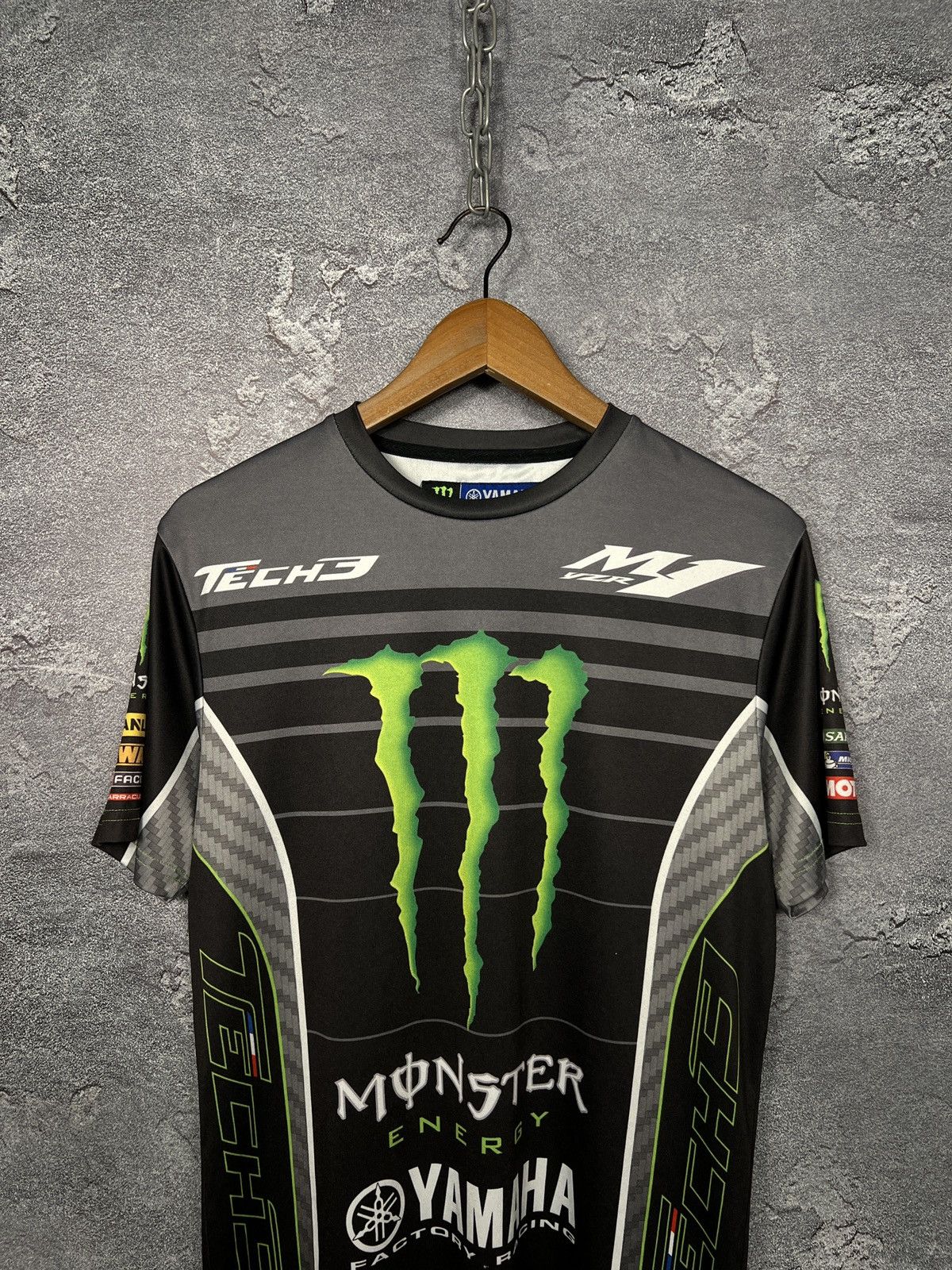 Yamaha Vintage Yamaha Monster Energy Racing T-shirt Jersey Size US S / EU 44-46 / 1 - 2 Thumbnail
