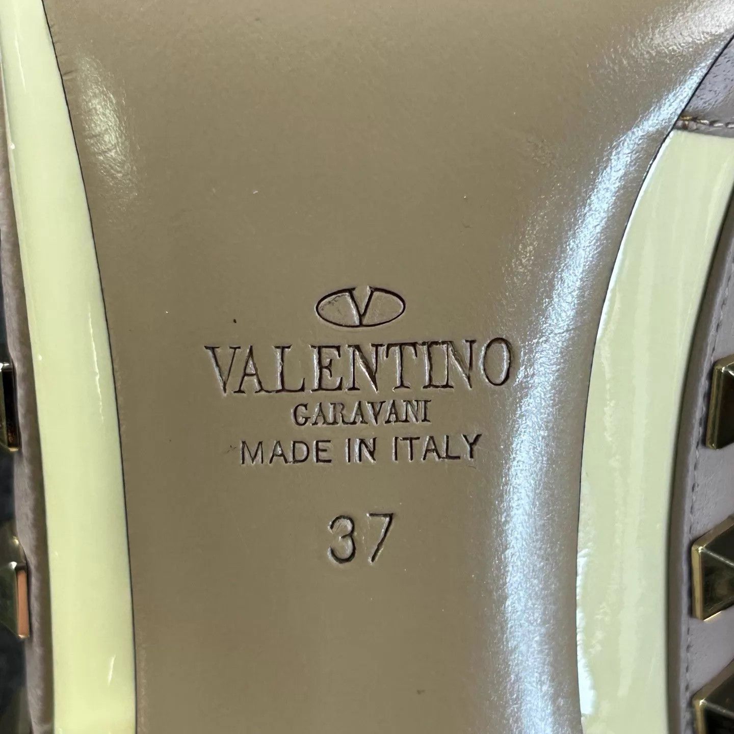 Valentino Valentino Yellow Heels 37 Riveted Ring Size US 6.5 / IT 36.5 - 7 Thumbnail