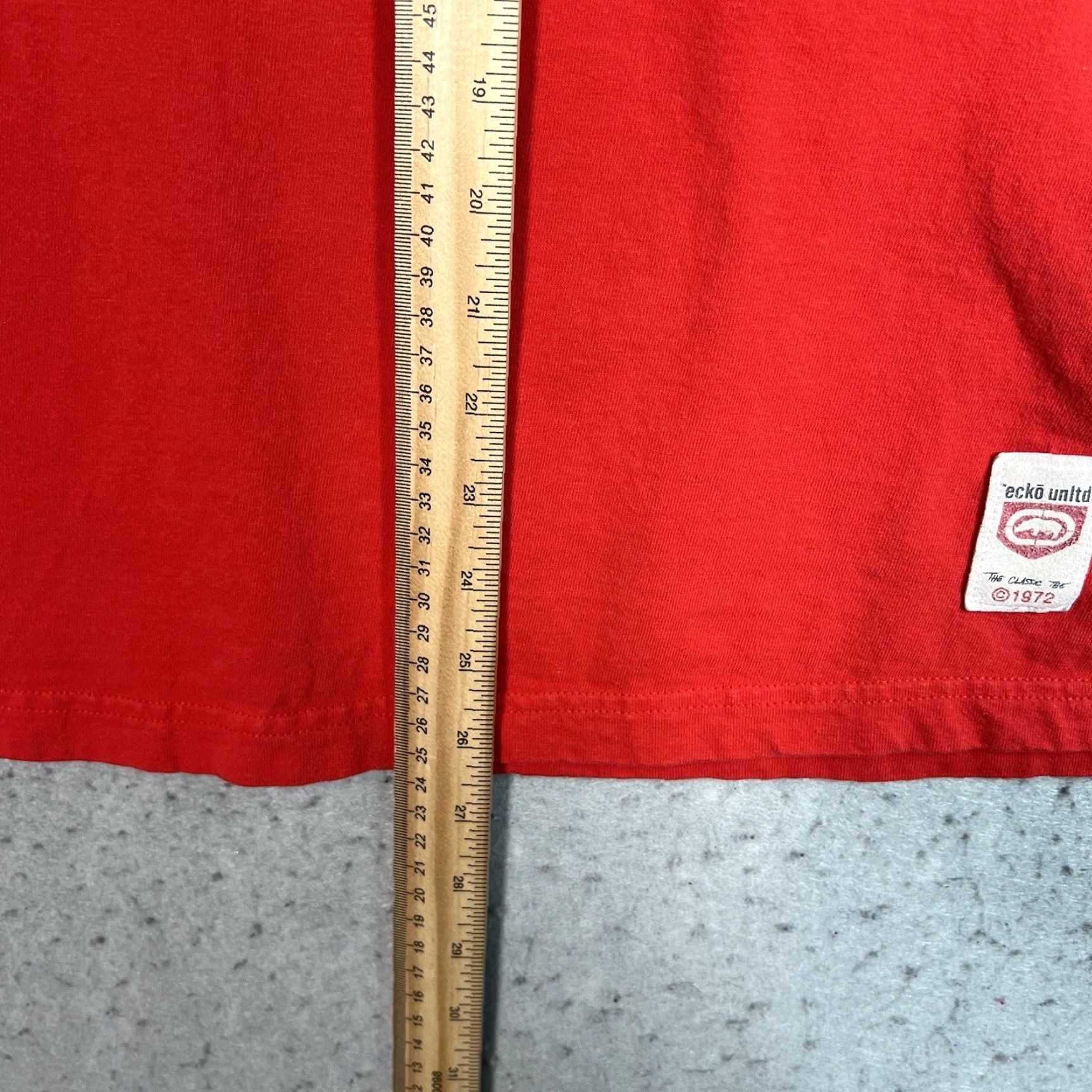 Vintage VINTAGE Ecko Unlimited Subway Lenticular Art Shirt Adult Medium Red 2000s Mens Size US M / EU 48-50 / 2 - 3 Thumbnail